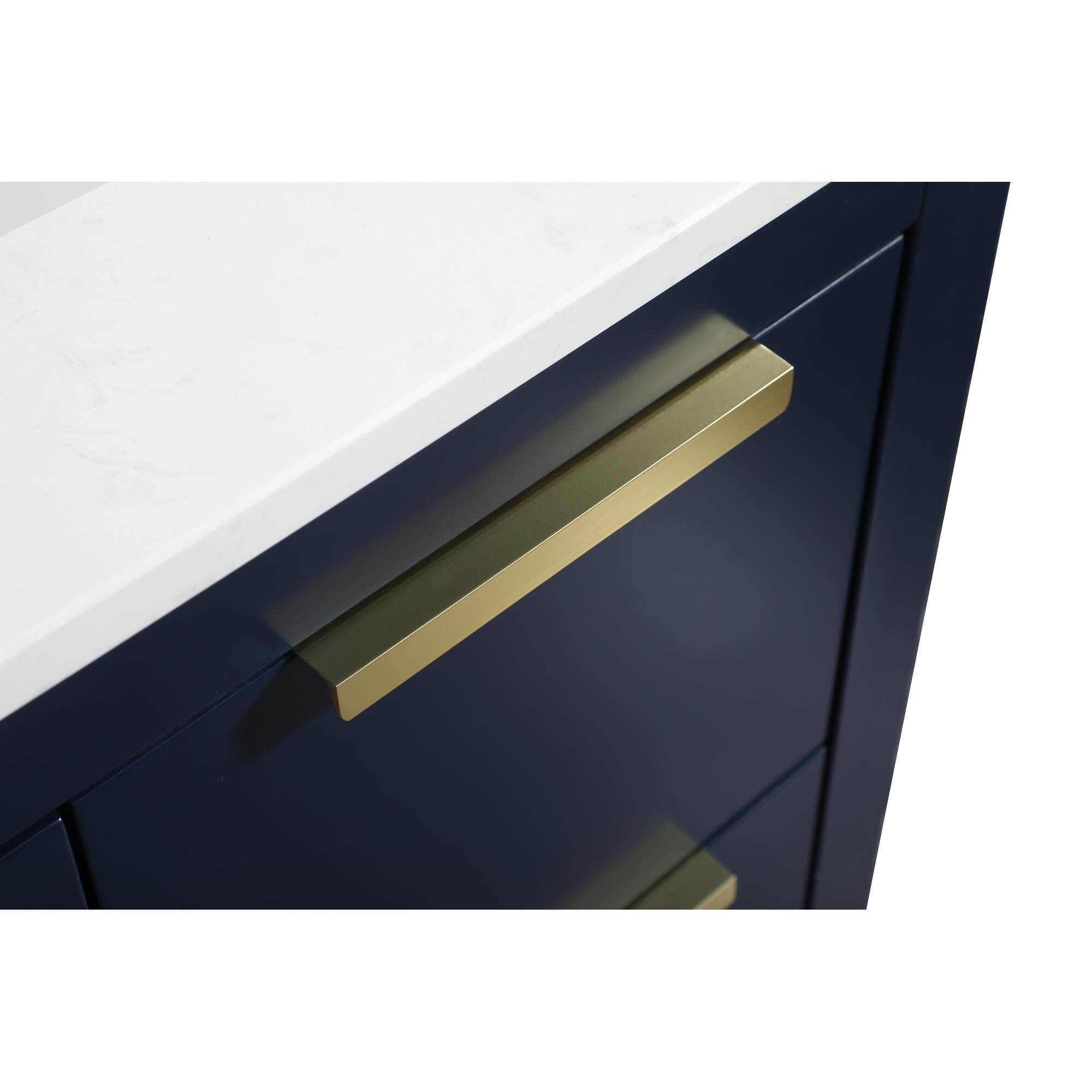 Shown in Blue finish