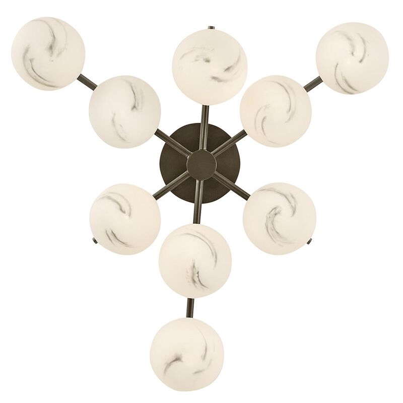 Selene 30 Inch Semi Flush Mount by Fredrick Ramond