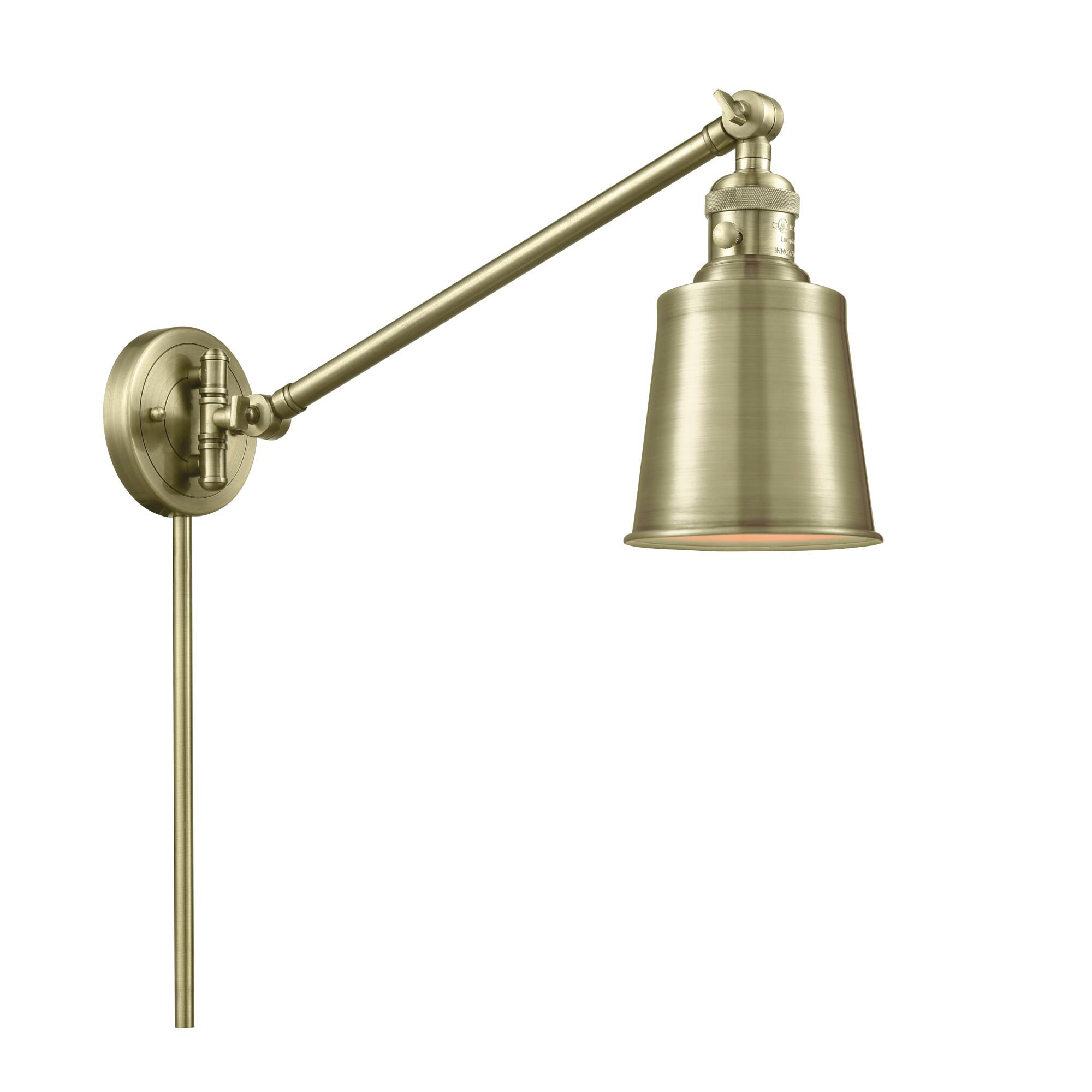 Bruno Marashlian Addison Wall Swing Lamp by Innovations Lighting