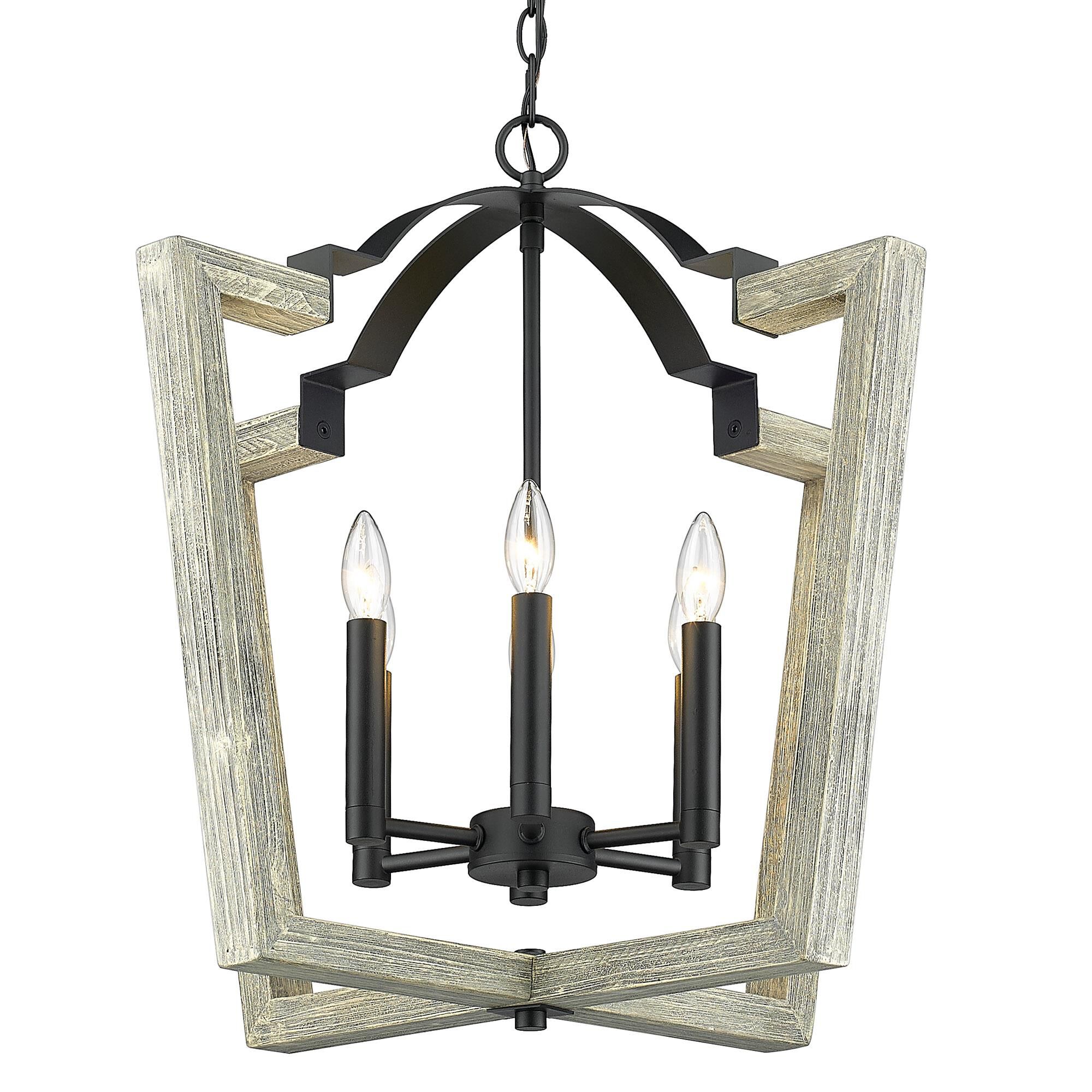 Regan 25 Inch Large Pendant by Golden Lighting