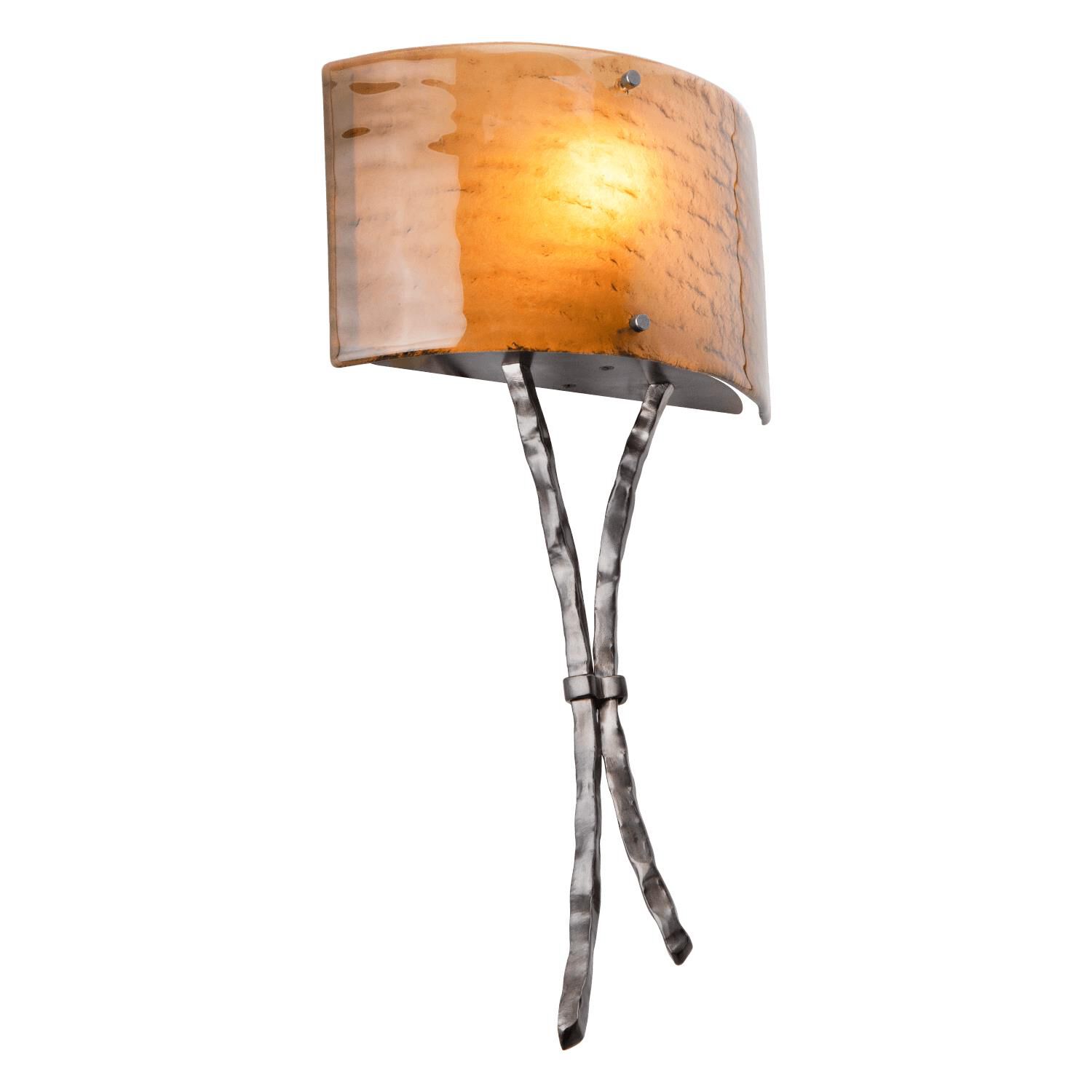 Hammerton Studio Ironwood Sprout 21 Inch Wall Sconce