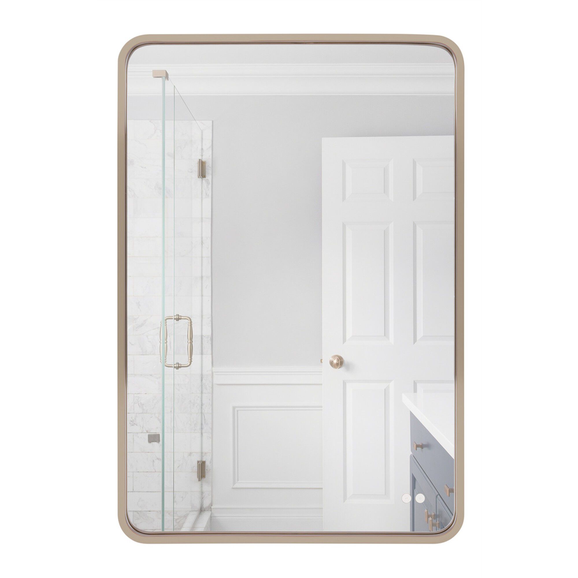 Monica 24 Inch LED Lighted Mirror,