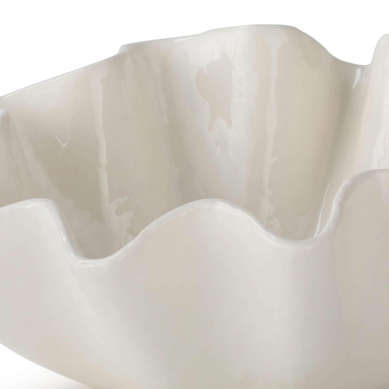 Ruffle 14 Inch Bowl by Regina Andrew