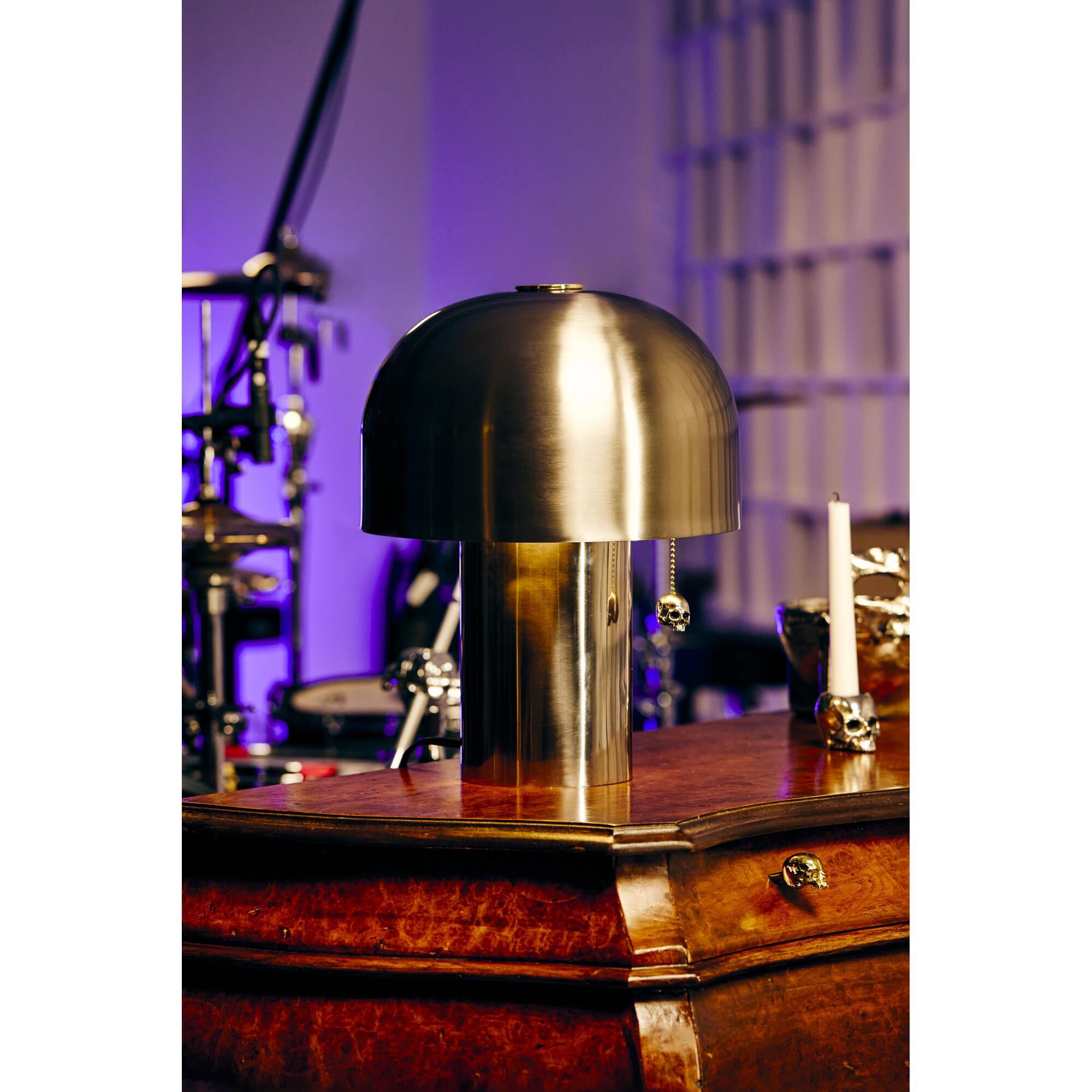 Travis Barker Skull Table Lamp by Buster and Punch