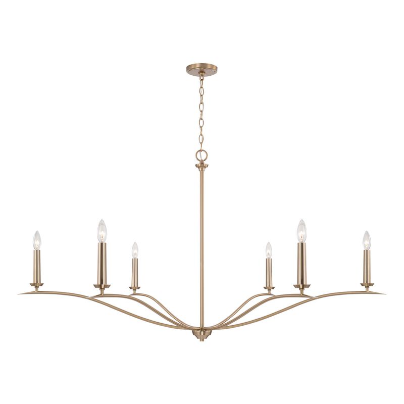 Grady 57 Inch 6 Light Chandelier by Capital Lighting Fixture Company