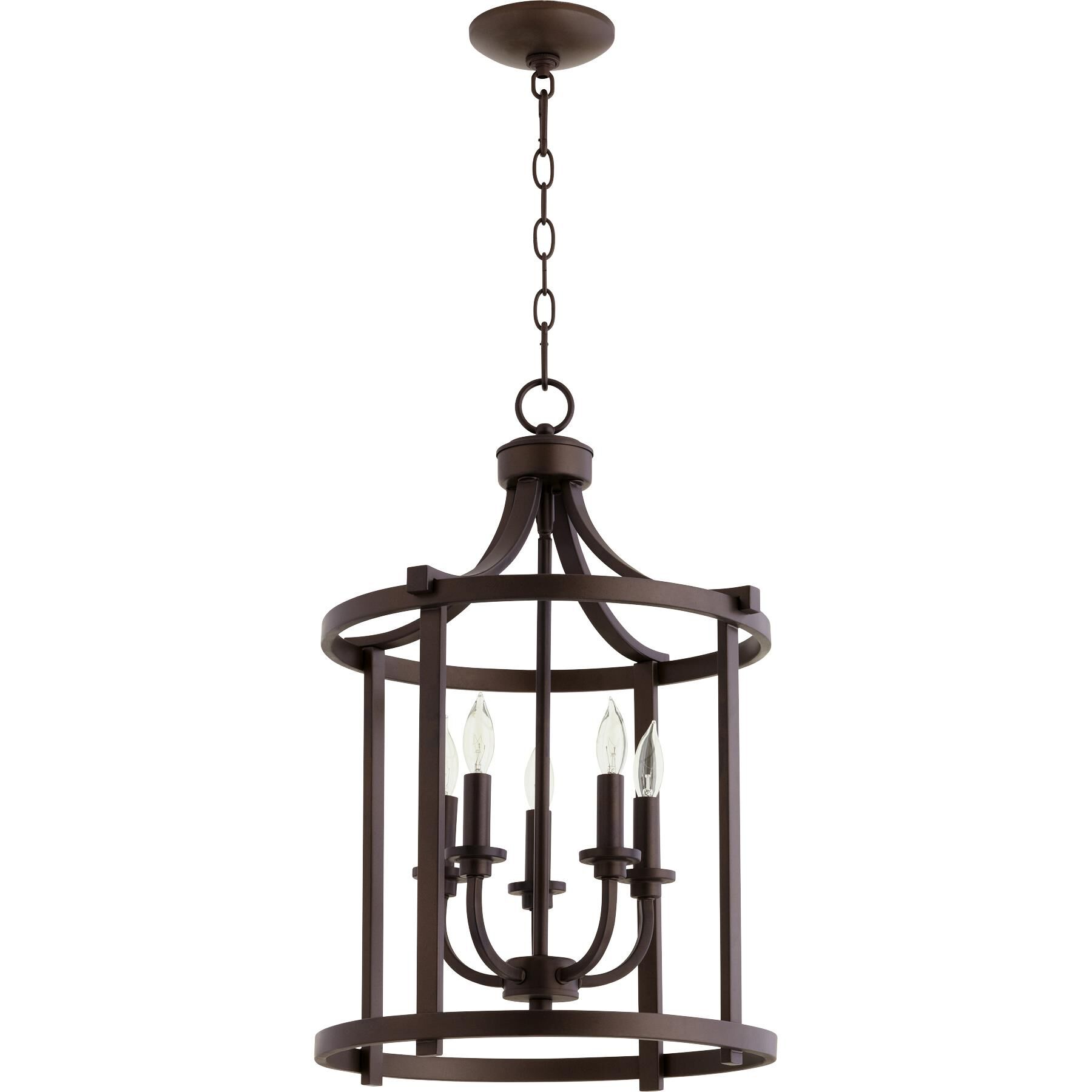 Lancaster 15 Inch Cage Pendant by Quorum International