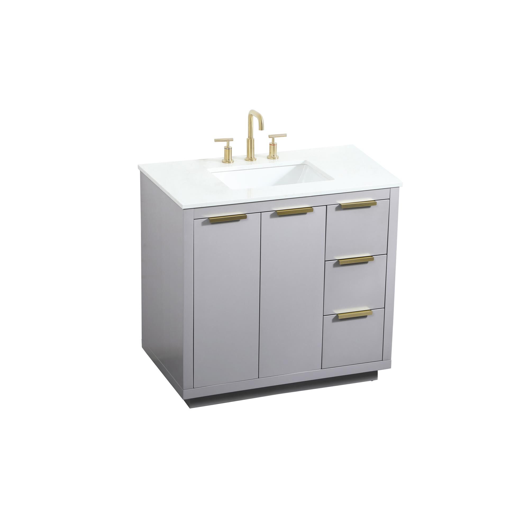 Blake 36 Inch Bath Vanity by Elegant Decor