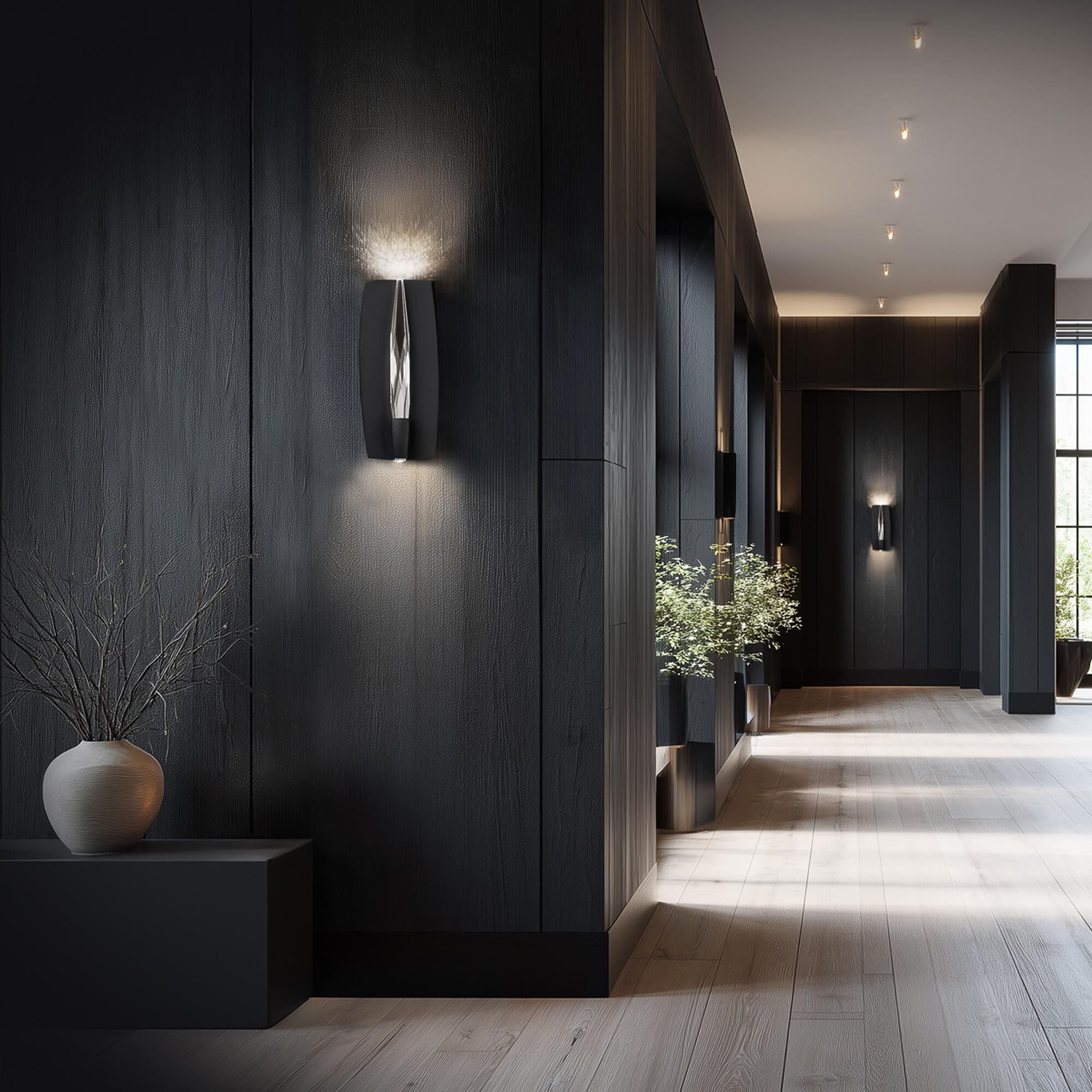 Shown in Black finish