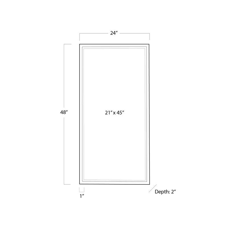 Rectangle Medium Decorative Mirror by Regina Andrew