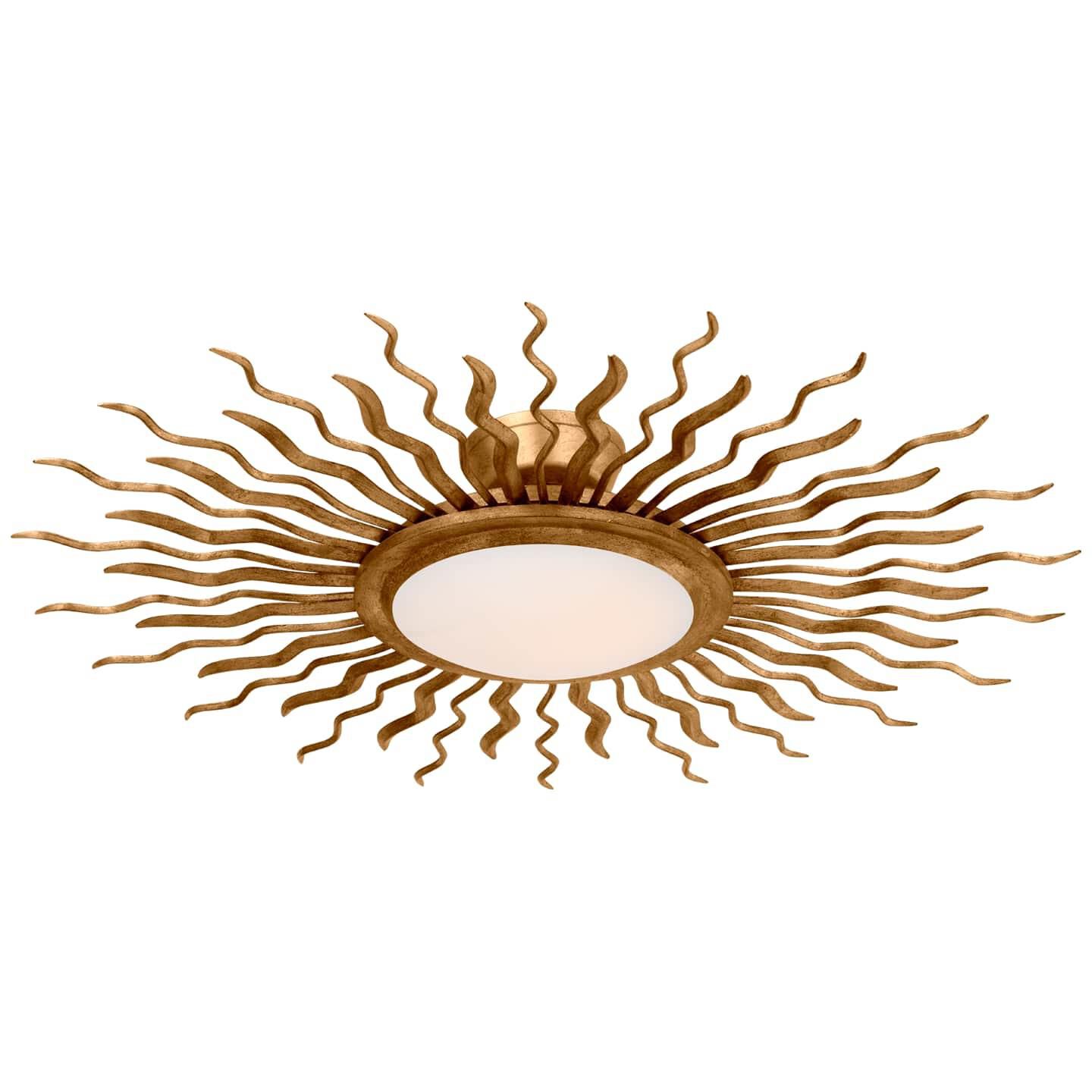 Re 31 Inch Semi Flush Mount by Visual Comfort Signature Collection