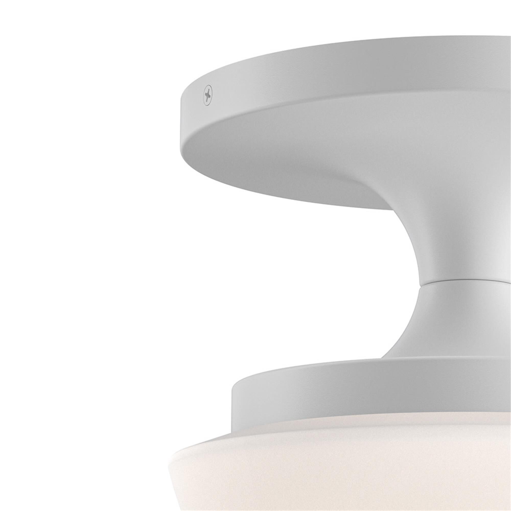 Knox 8 Inch Semi Flush Mount,