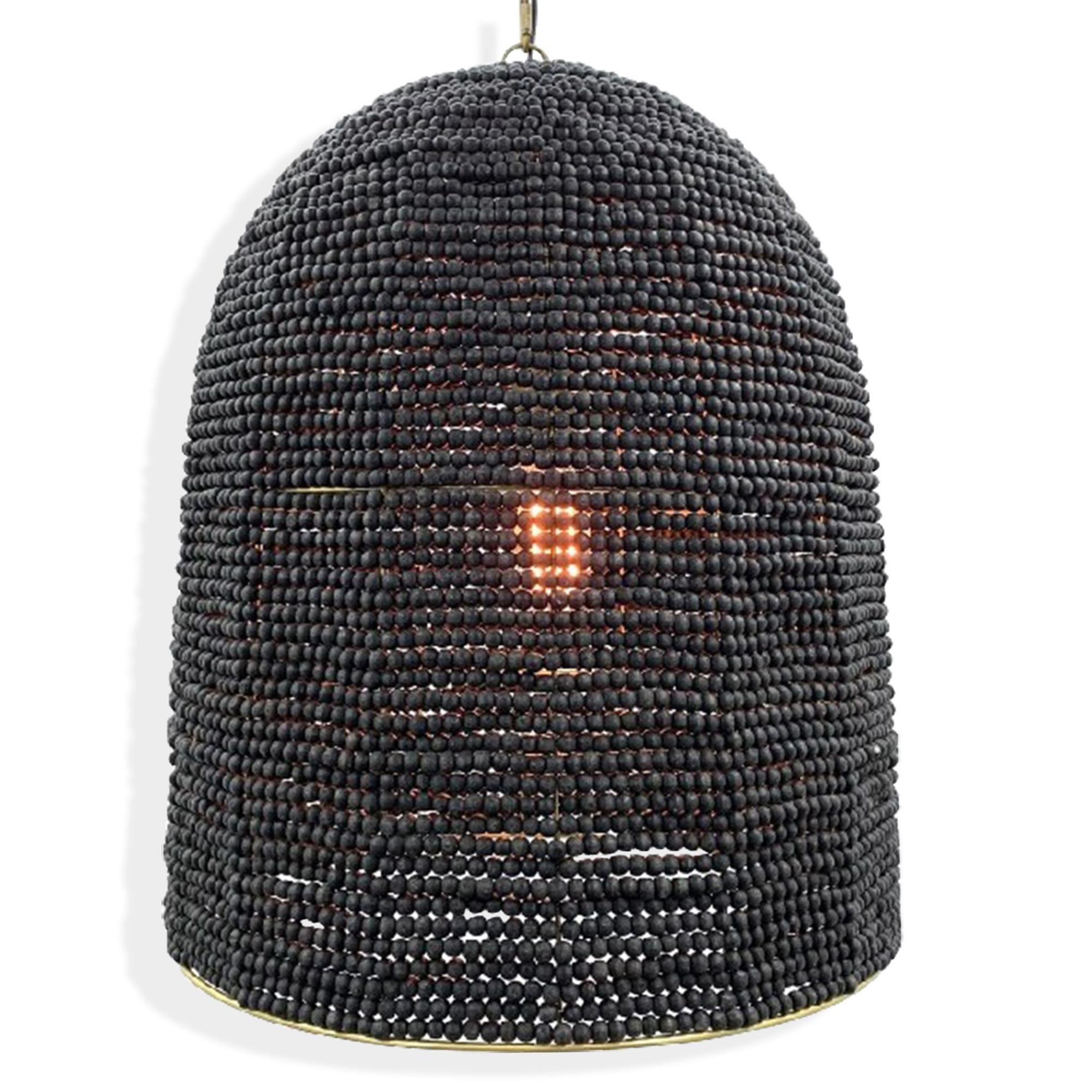 Harp and Finial Whitaker 18 Inch Large Pendant