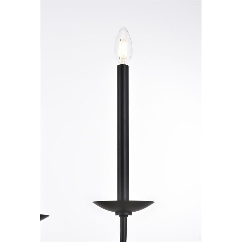 Cohen 36 Inch 6 Light Chandelier by Elegant Lighting