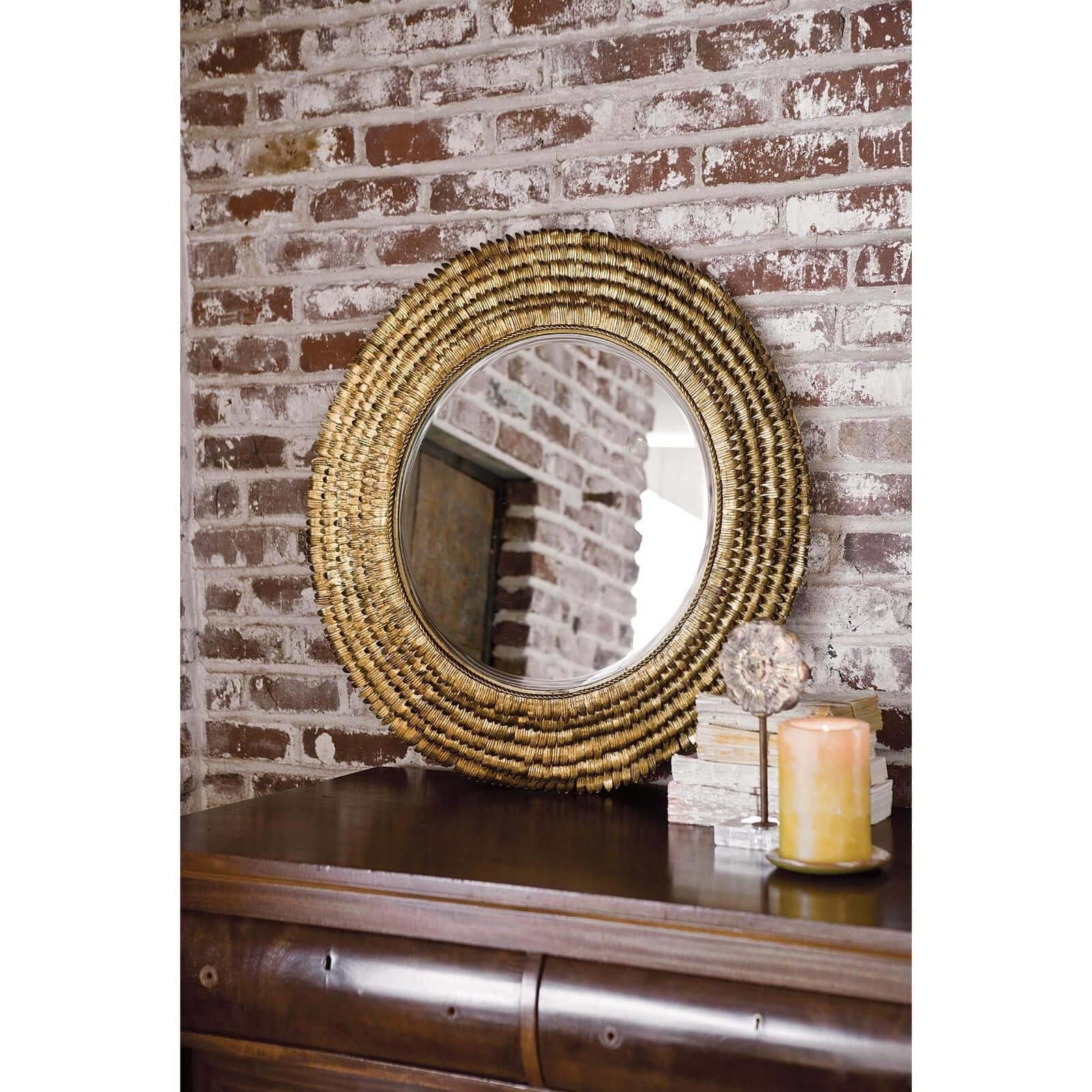 Petal 32 Inch Decorative Mirror by Regina Andrew
