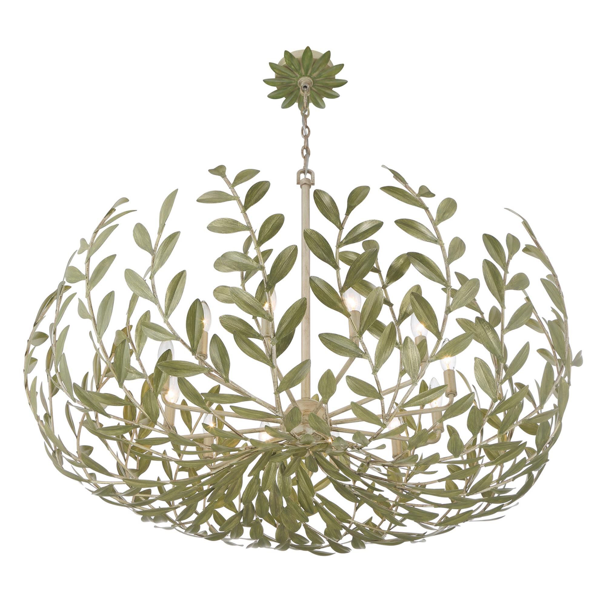 Broche 42 Inch Chandelier by Crystorama