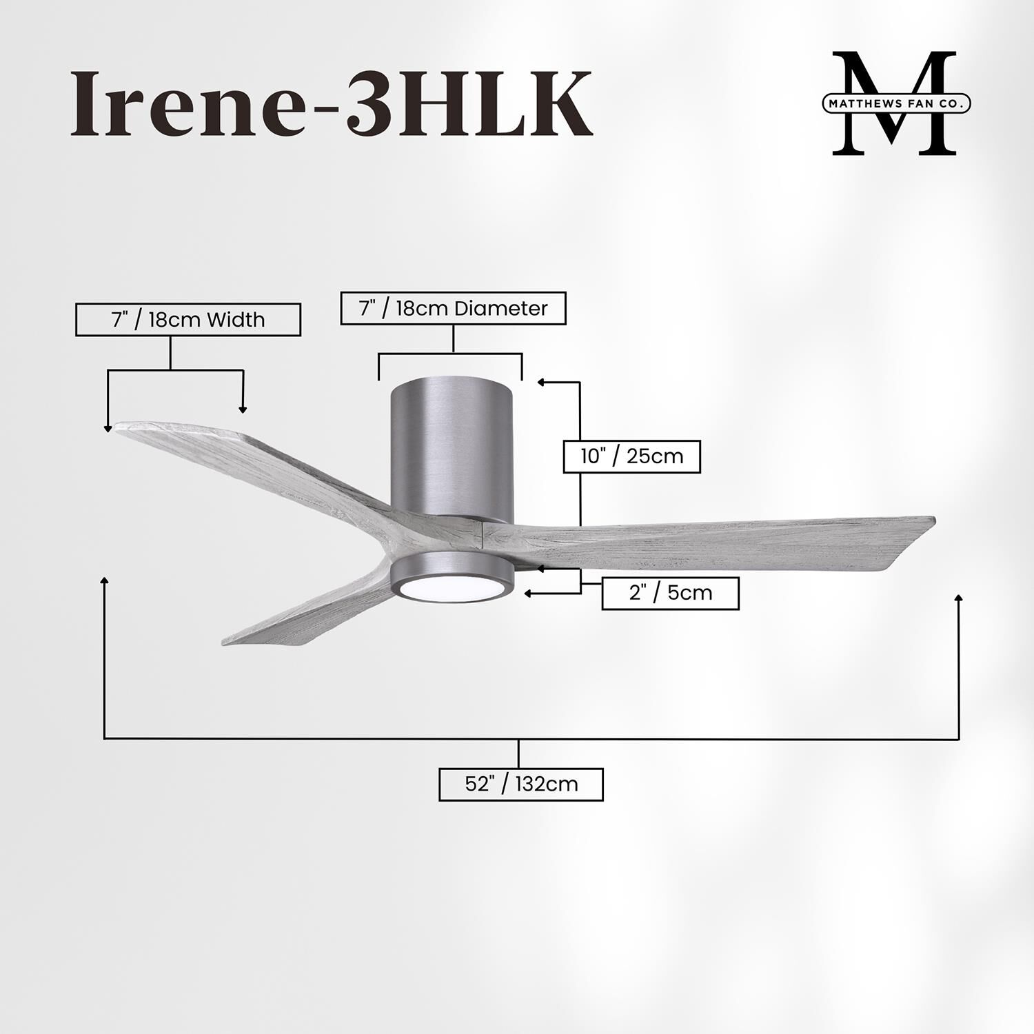 Shown in Brushed Pewter finish