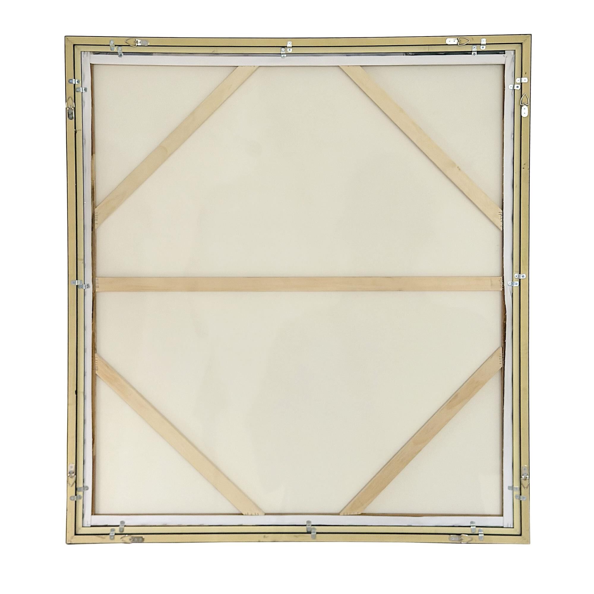 Uttermost Green Fields Framed Abstract Canvas Painting by Uttermost