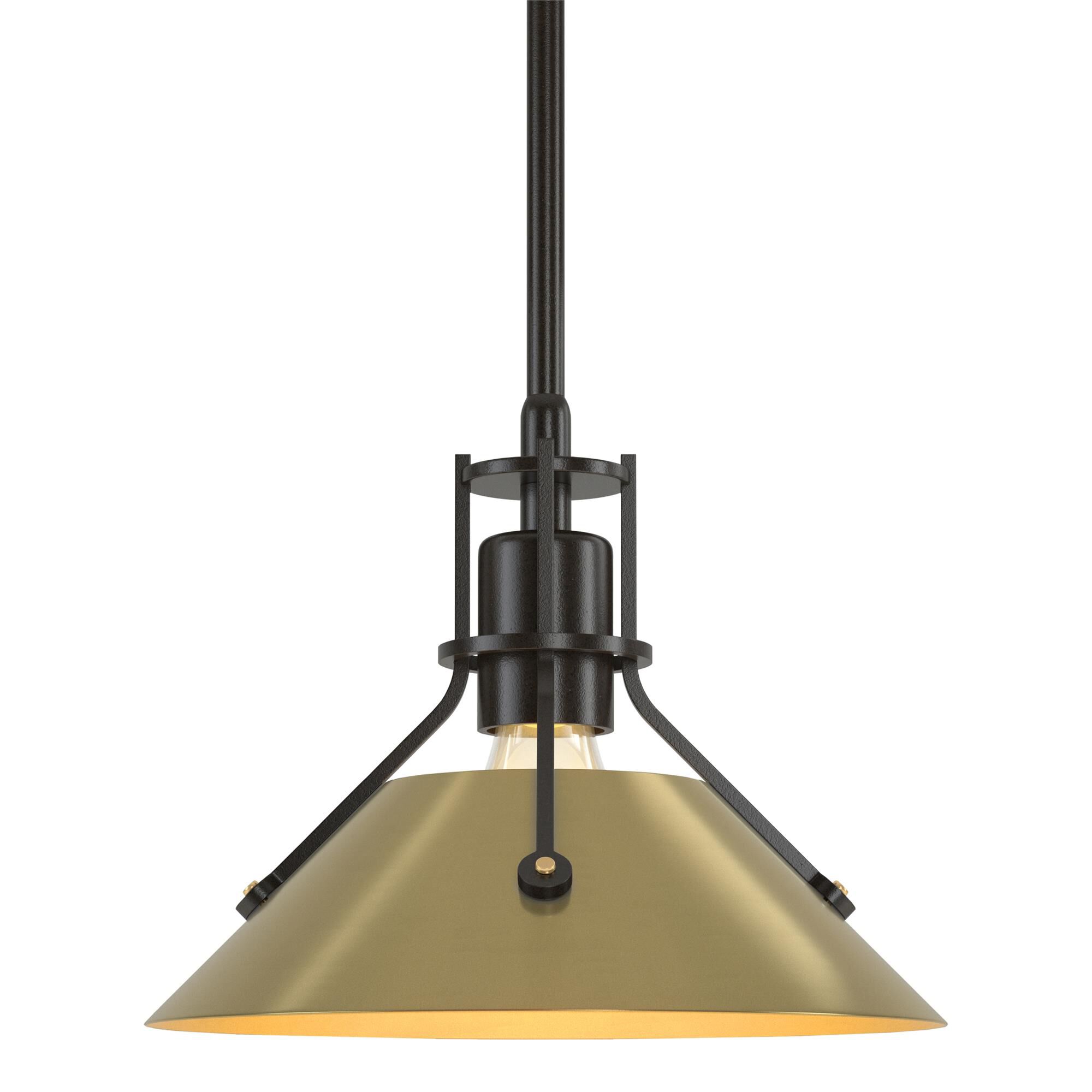 Shown in Oil Rubbed Bronze finish and Modern Brass (86) accent