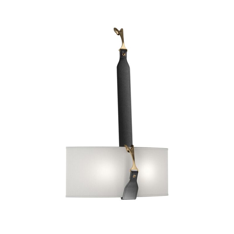 Saratoga Large 2 Light Wall Sconce by Hubbardton Forge