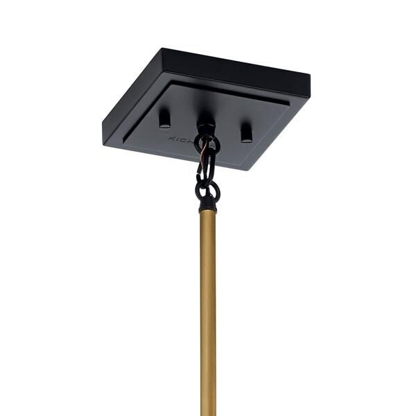 Shown in Natural Brass finish and Clear Seeded glass