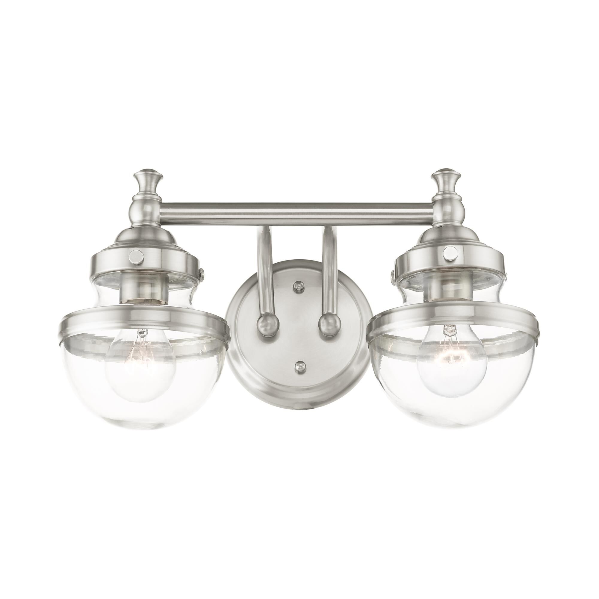 Oldwick 15 Inch 2 Light Bath Vanity Light by Livex Lighting