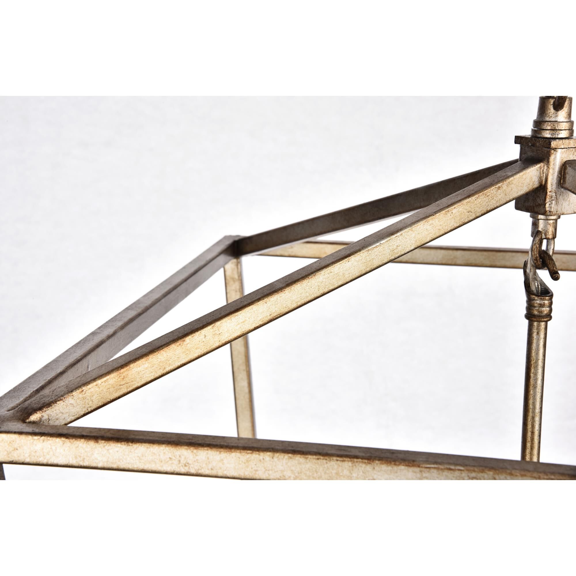 Shown in Vintage Silver finish