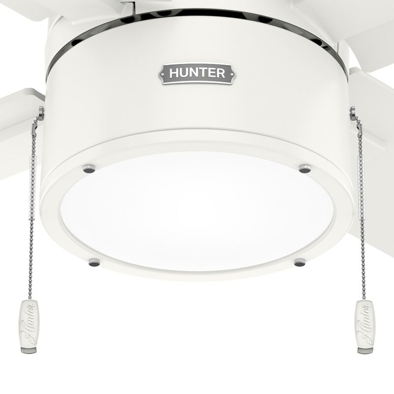 Beck 42 Inch Ceiling Fan with Light Kit by Hunter Fan