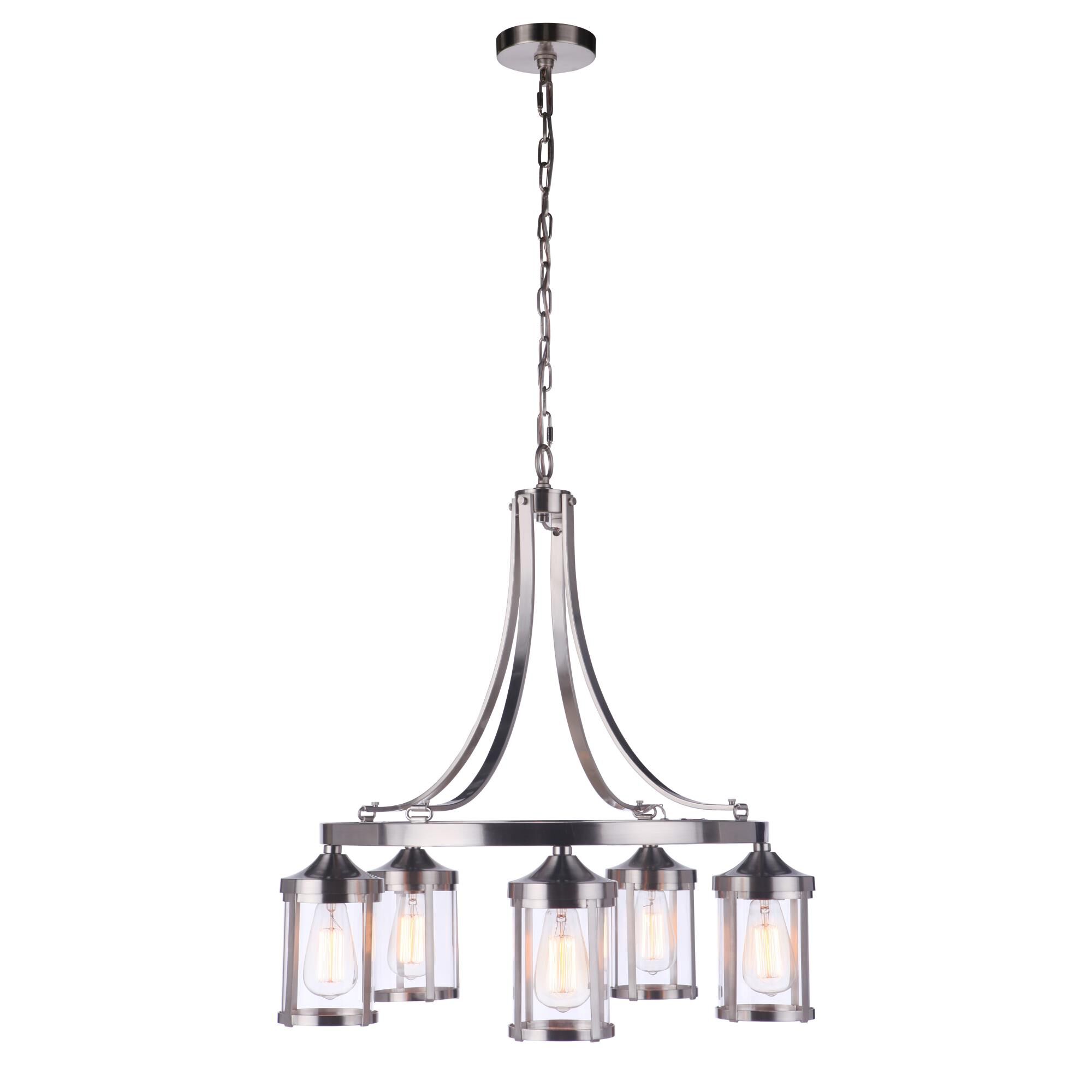 Elliot 26 Inch 5 Light Chandelier by Craftmade