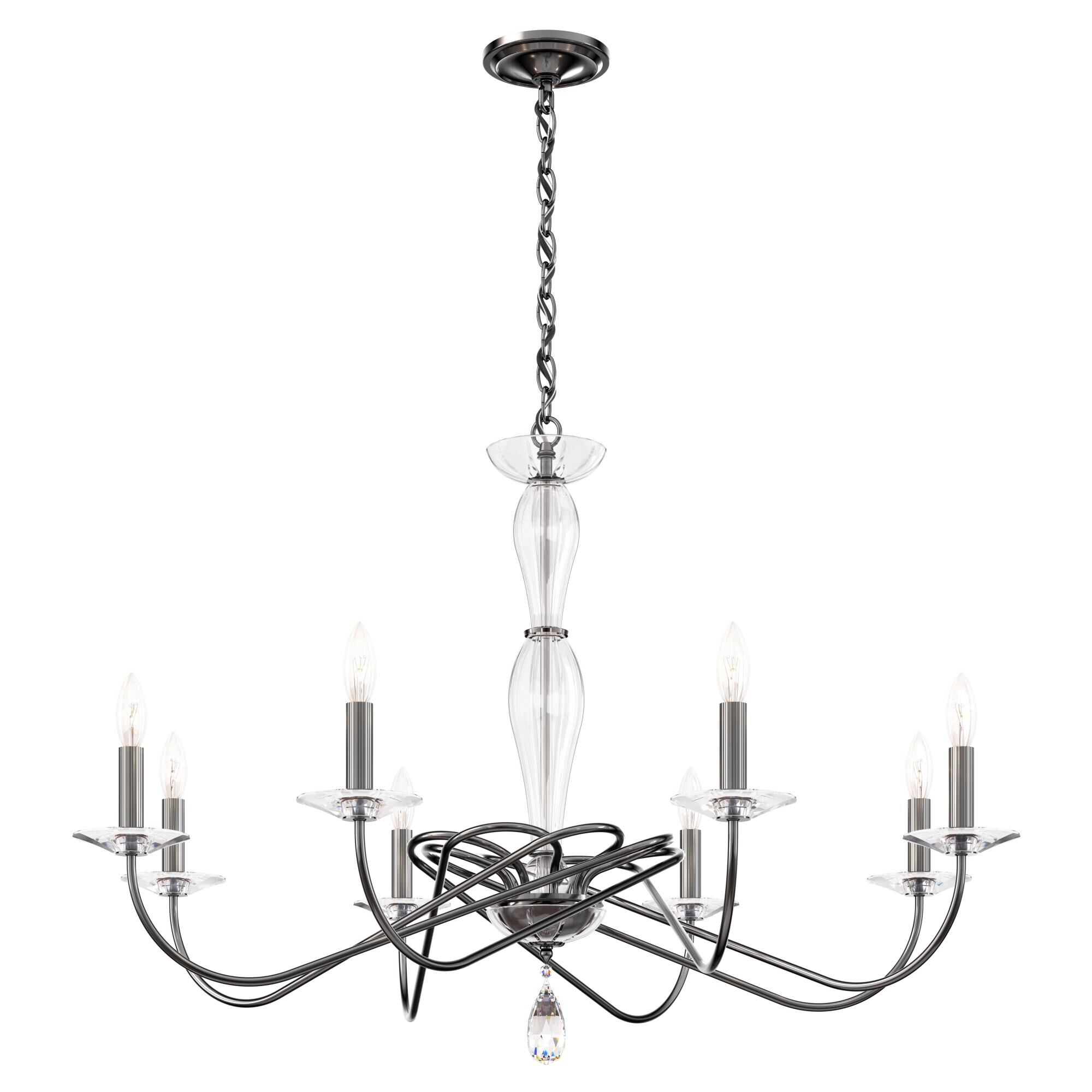 Arabesque 8 Light Chandelier by Schonbek