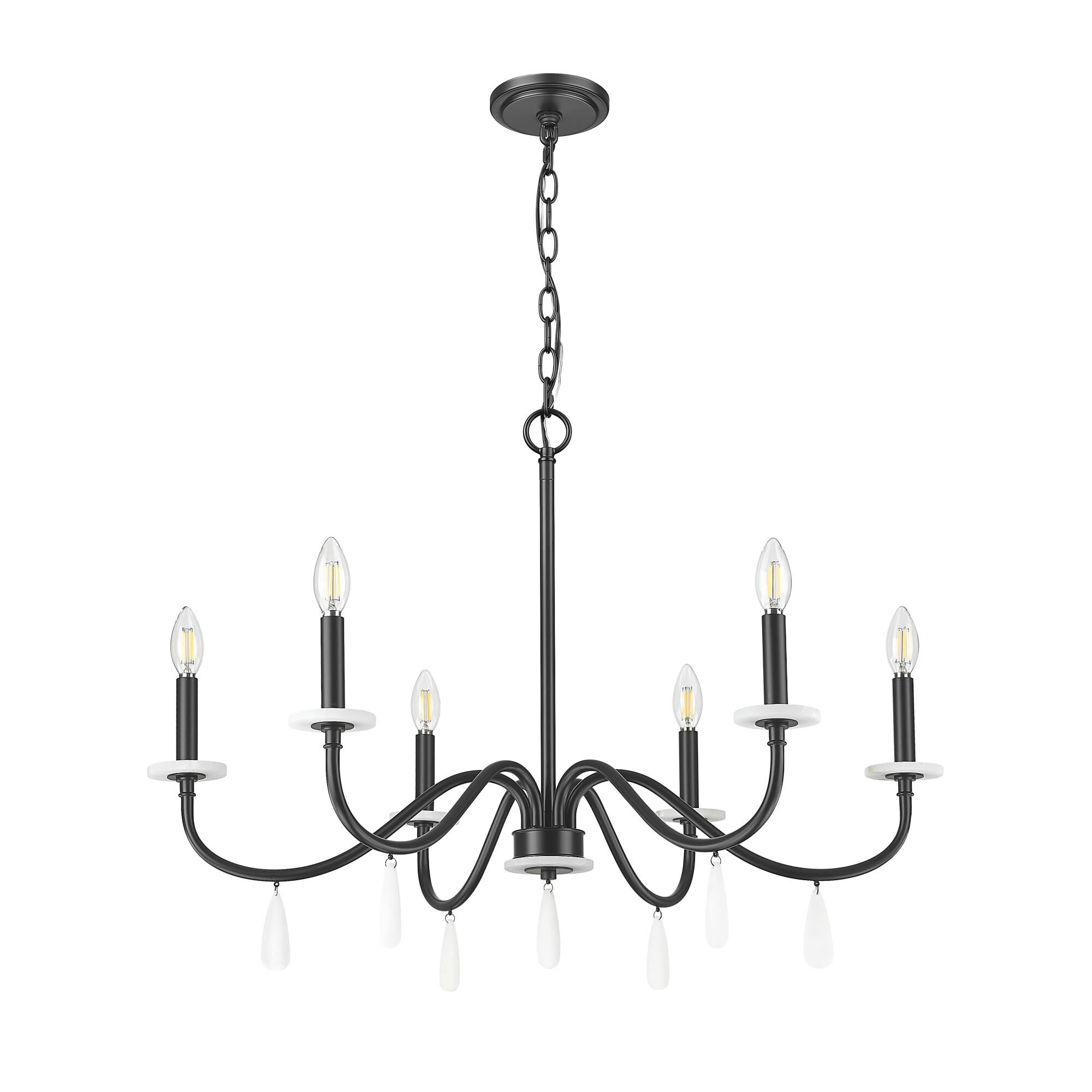 Toussant 32 Inch Chandelier by Z-lite
