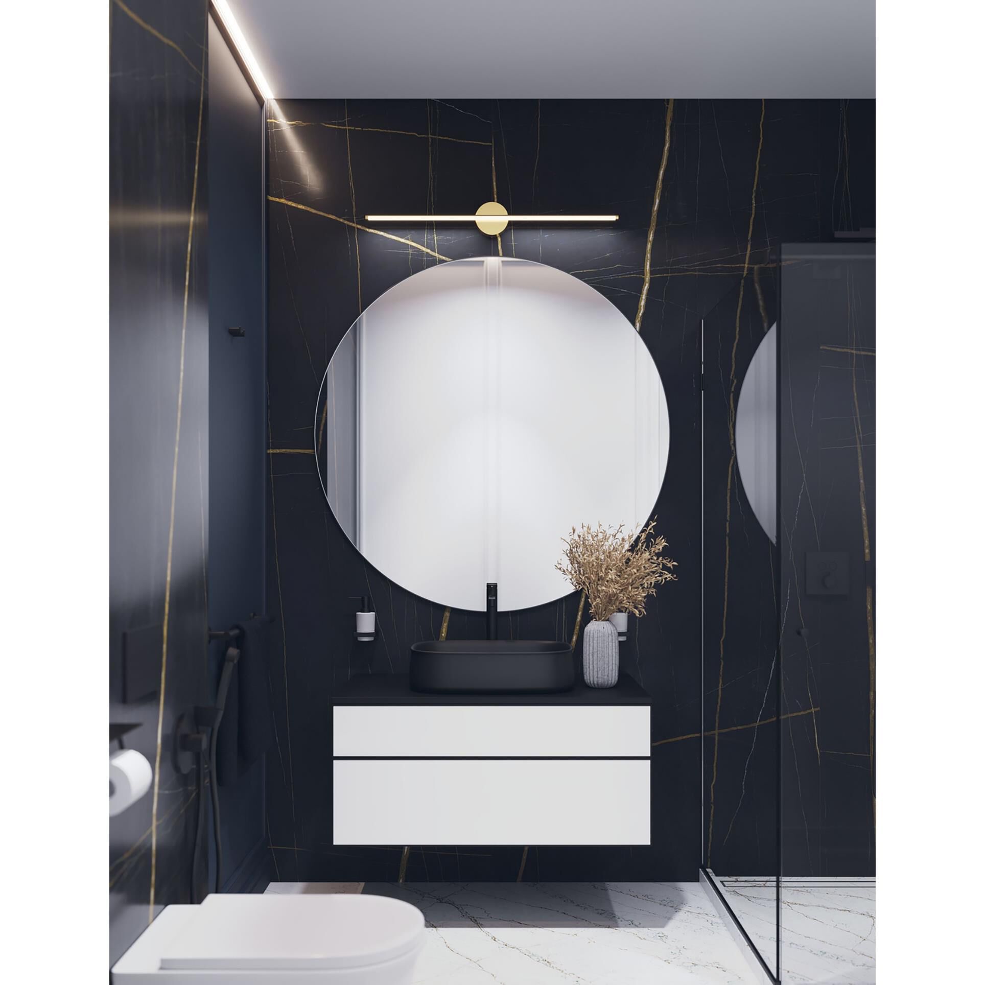 Elizabeth 24 Inch Bath Vanity Light by AFX Lighting