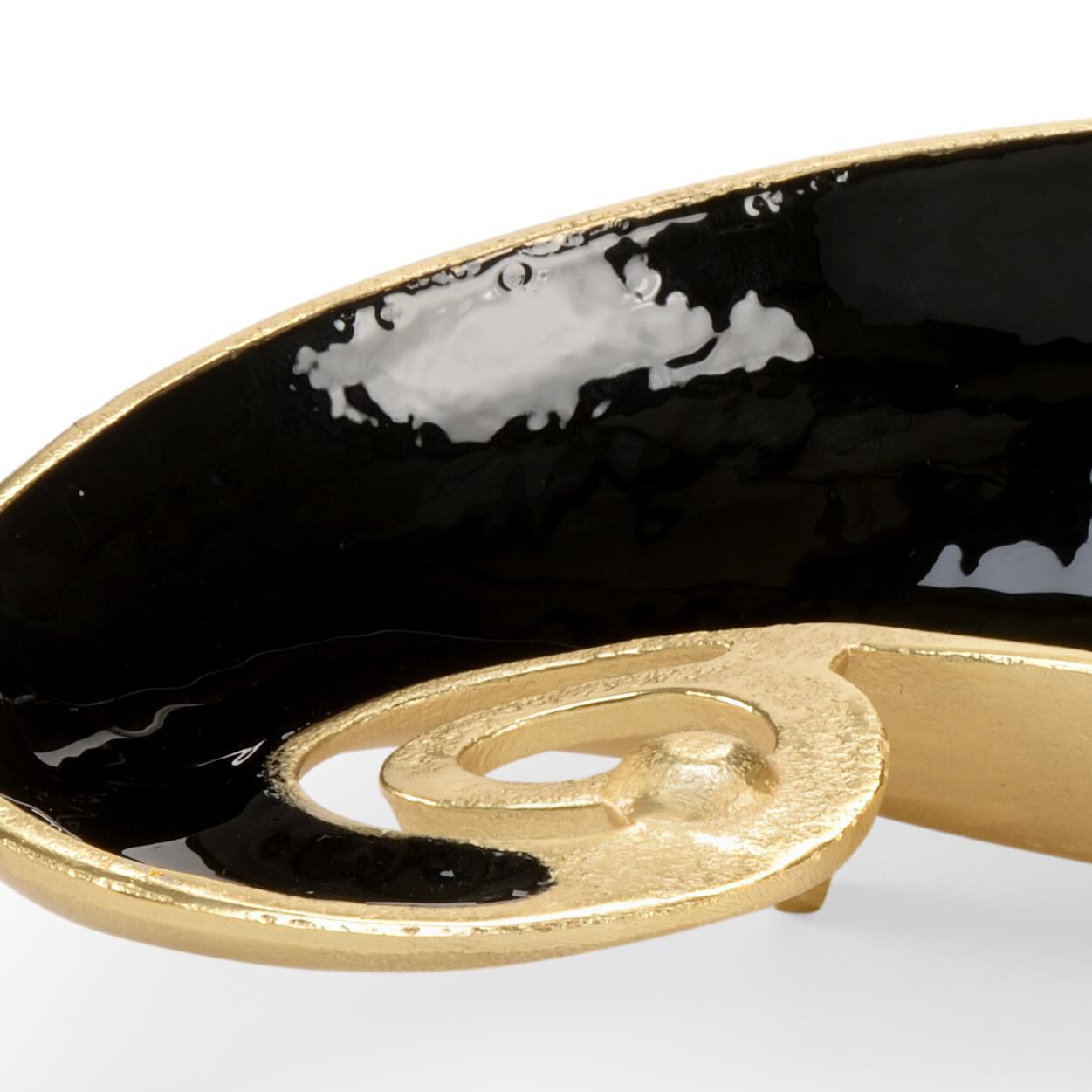 POP OF PAISLEY - BLACK (SM) Tray by Wildwood