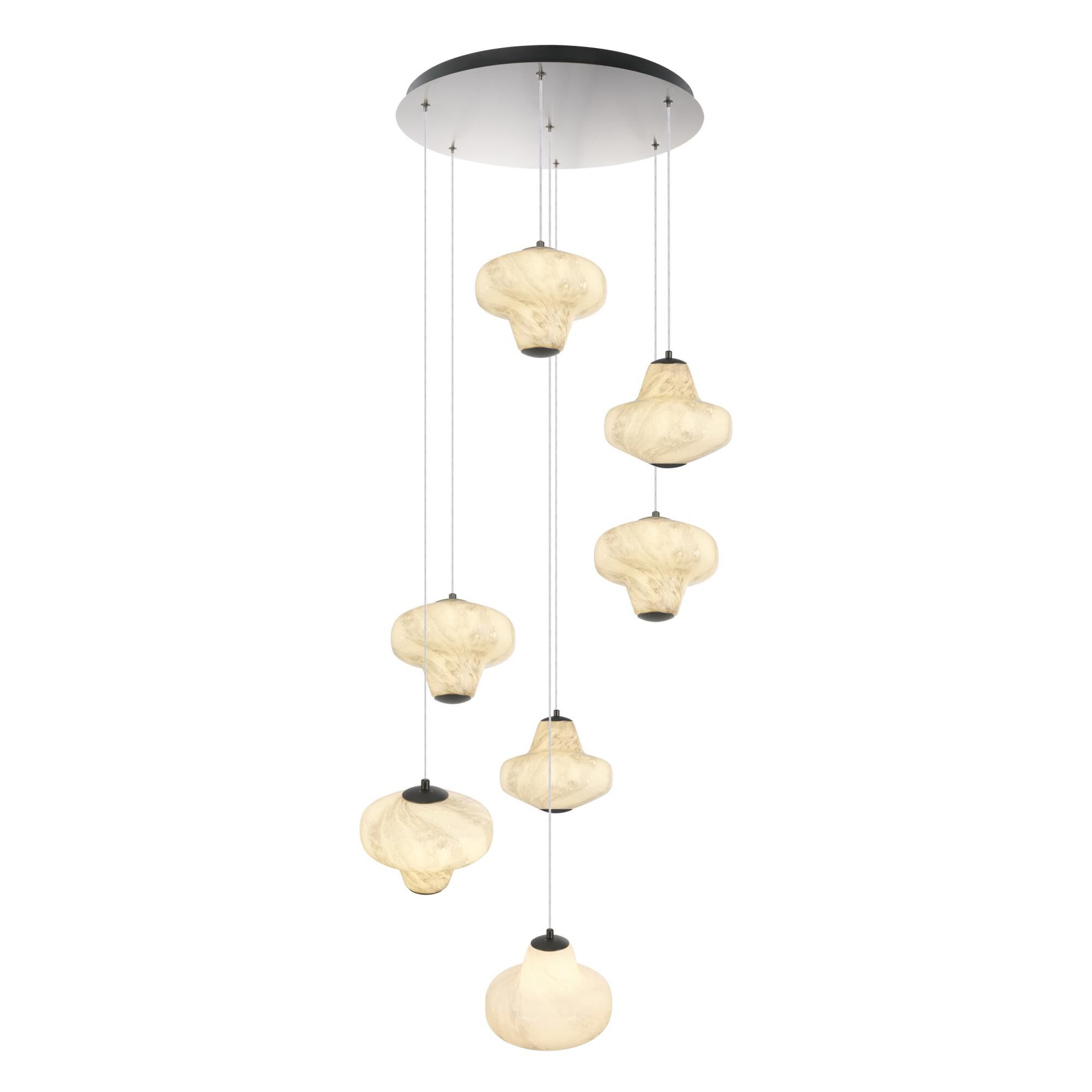 Solara 25 Inch Multi Light Pendant by Artcraft