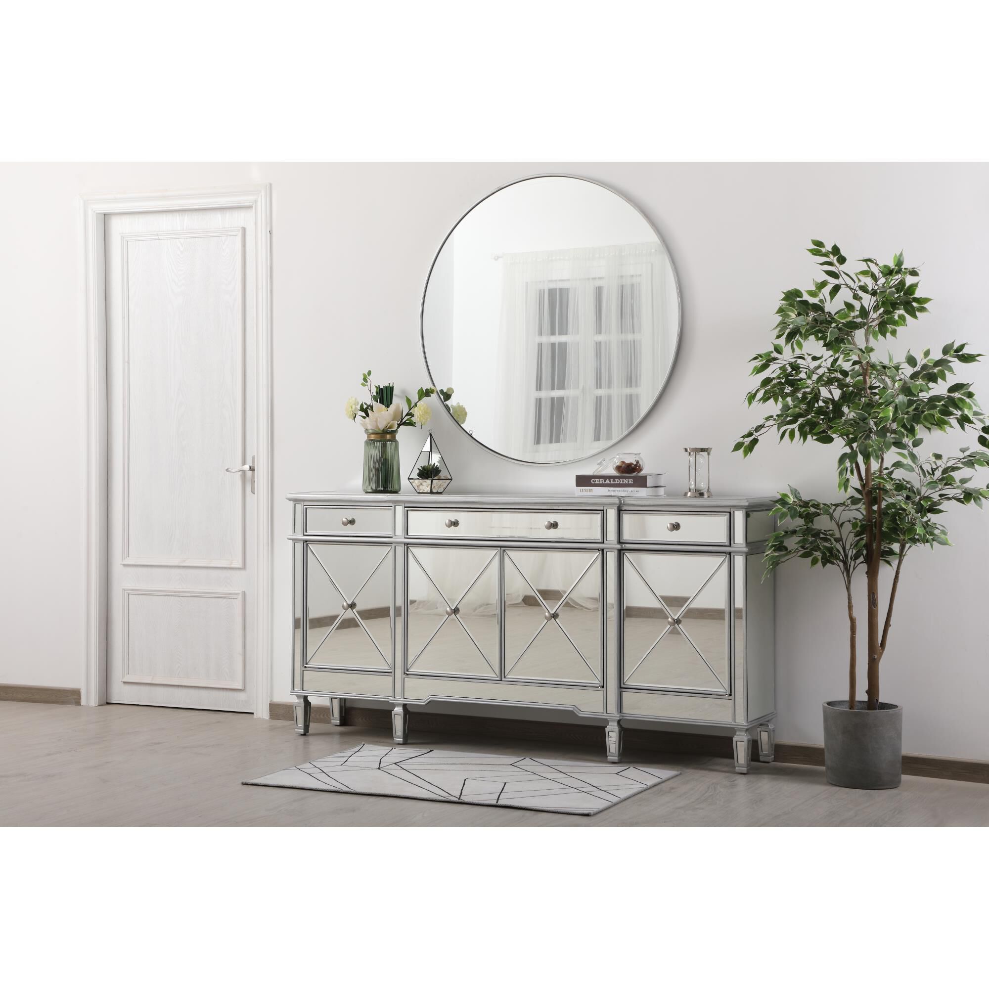 Shown in Silver finish