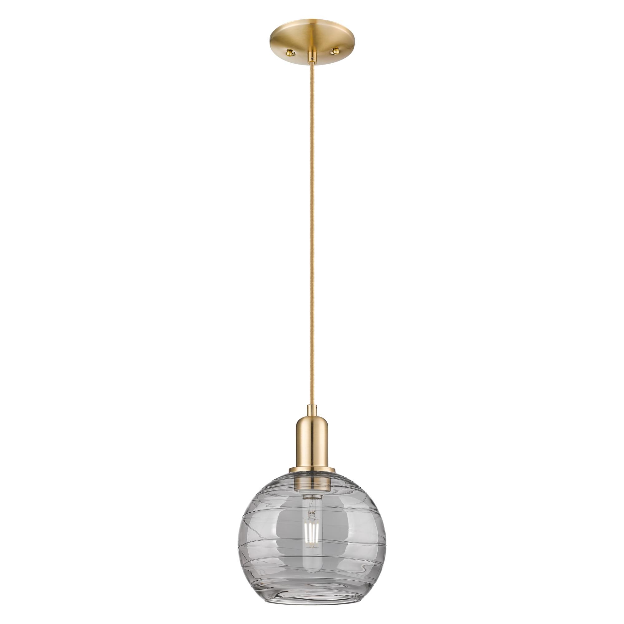 Bruno Marashlian Athens Deco Swirl Mini Pendant by Innovations Lighting