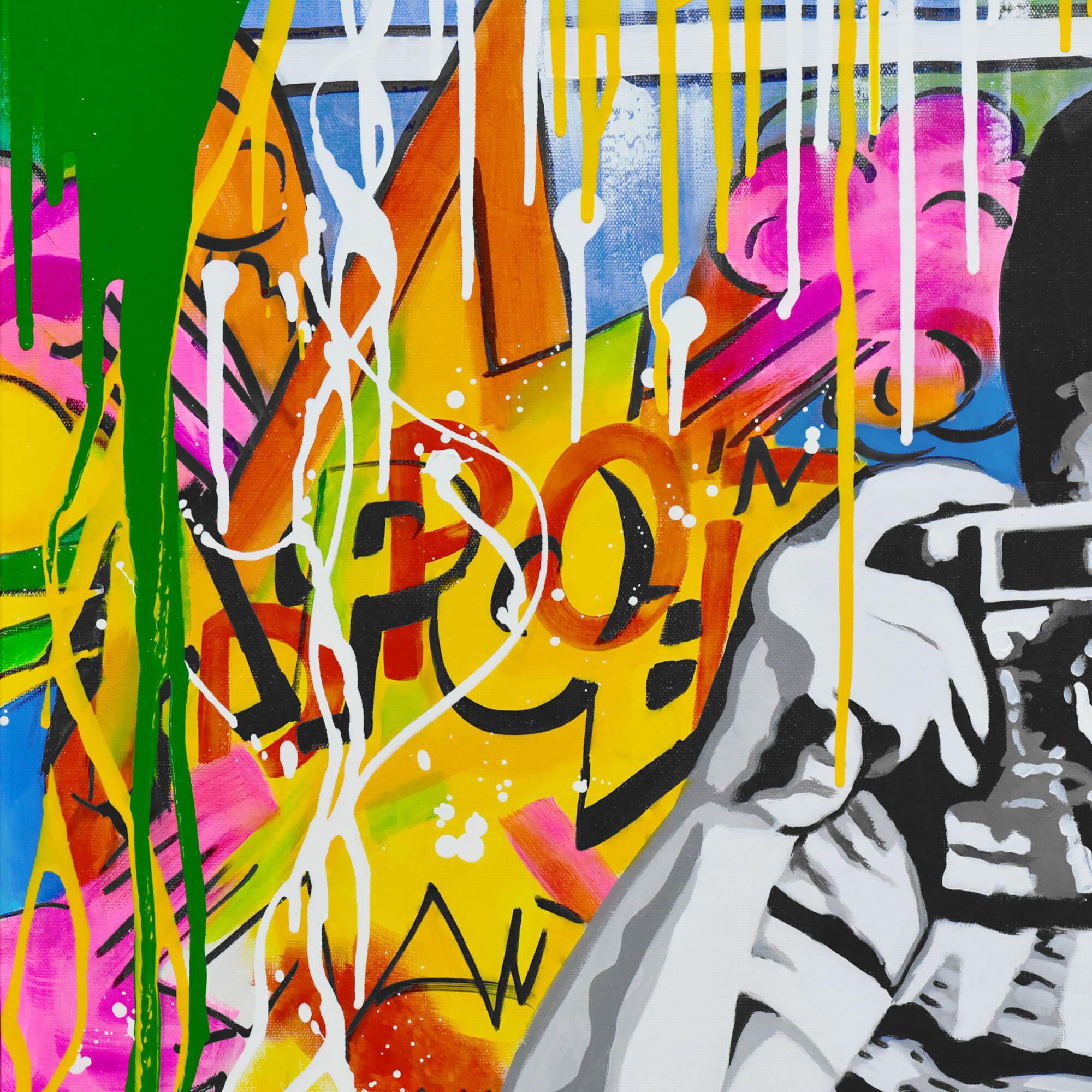 Ron Henderson Mr. Brainwashed Painting by Varaluz