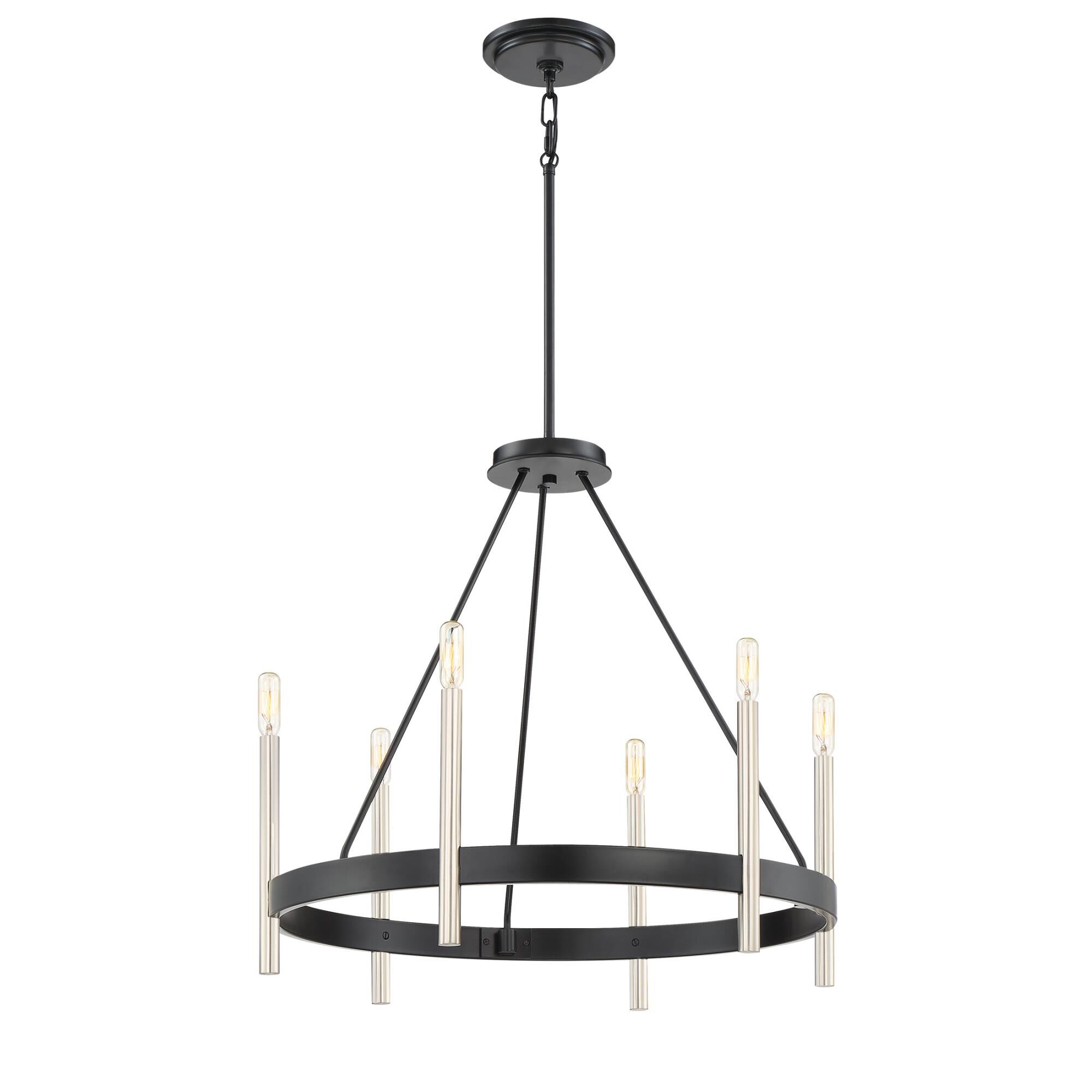 Anthem 24 Inch 6 Light Chandelier by Quoizel