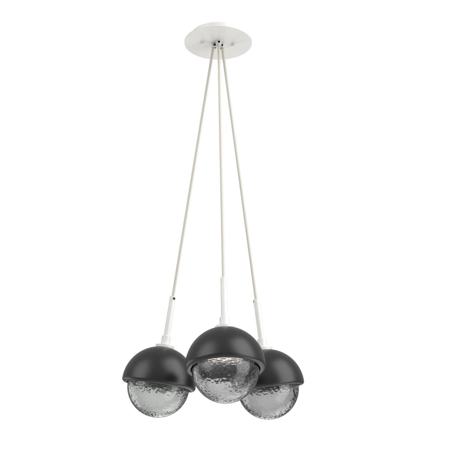 Levi Wilson Cabochon 13 Inch Multi Pendant Light by Hammerton Studio