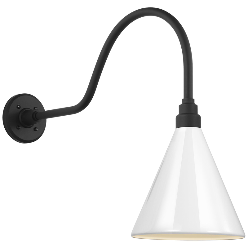 Thomas O'Brien Academy Barn Light 19 Inch Outdoor Wall Light by Visual Comfort Signature Collection