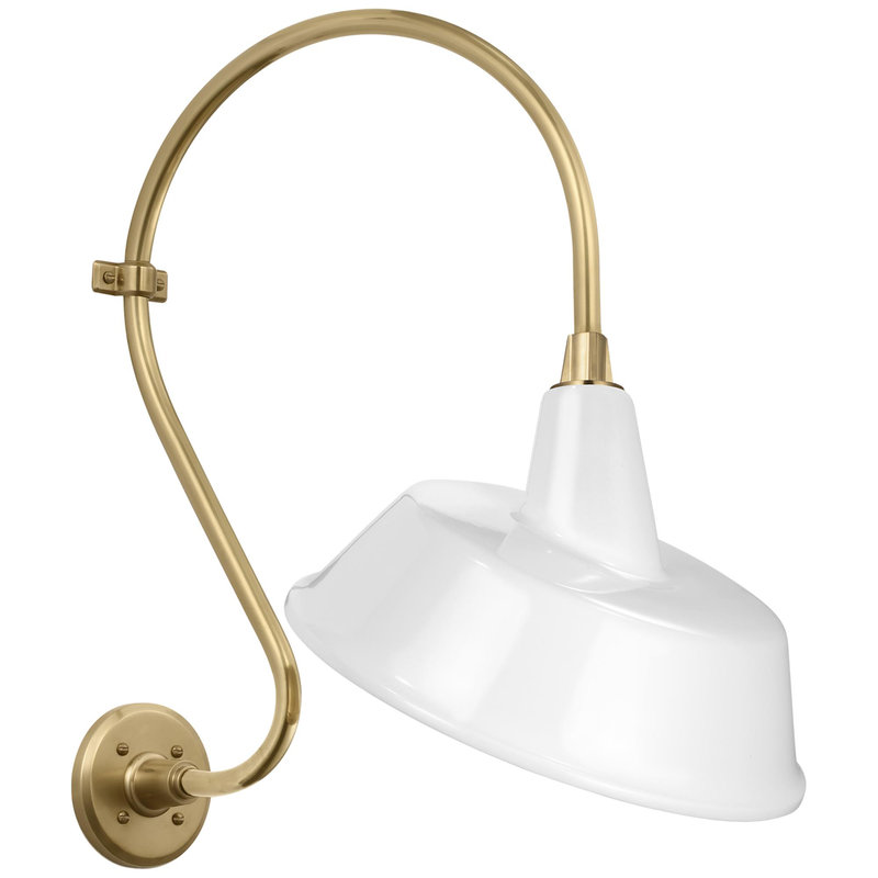 Thomas O'Brien Academy Barn Light 24 Inch Outdoor Wall Light by Visual Comfort Signature Collection