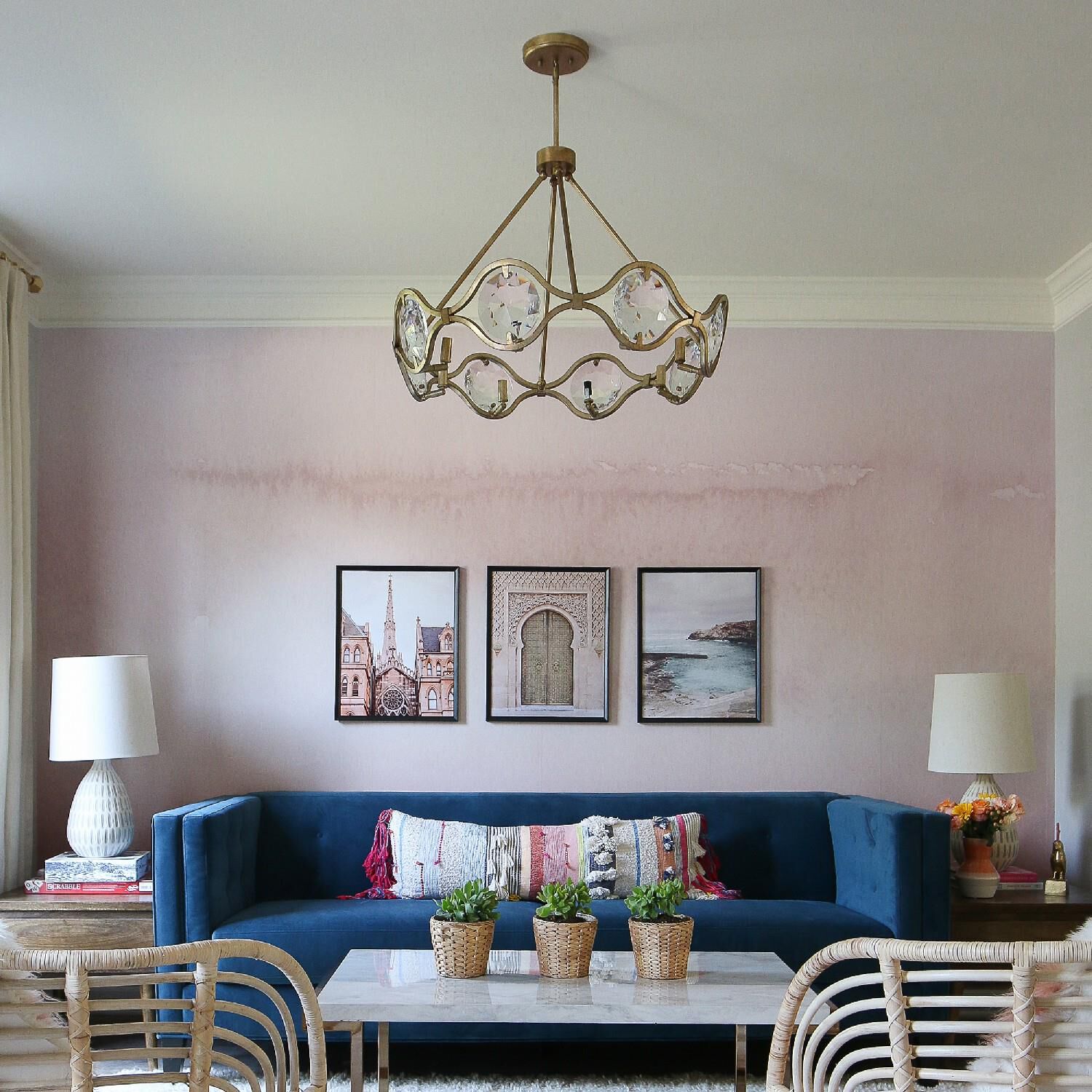 Quincy 29 Inch 8 Light Chandelier by Crystorama