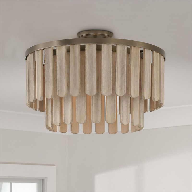 Jada 20 Inch Semi Flush Mount by Capital Lighting Fixture Company