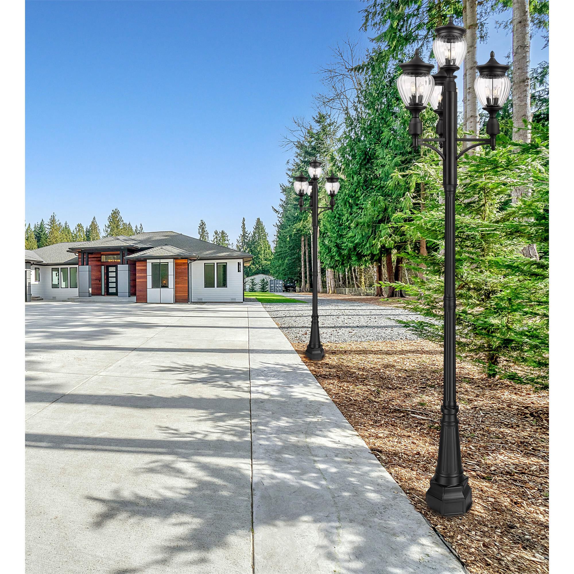 Davina 126 Inch Outdoor Post Lamp by Z Lite