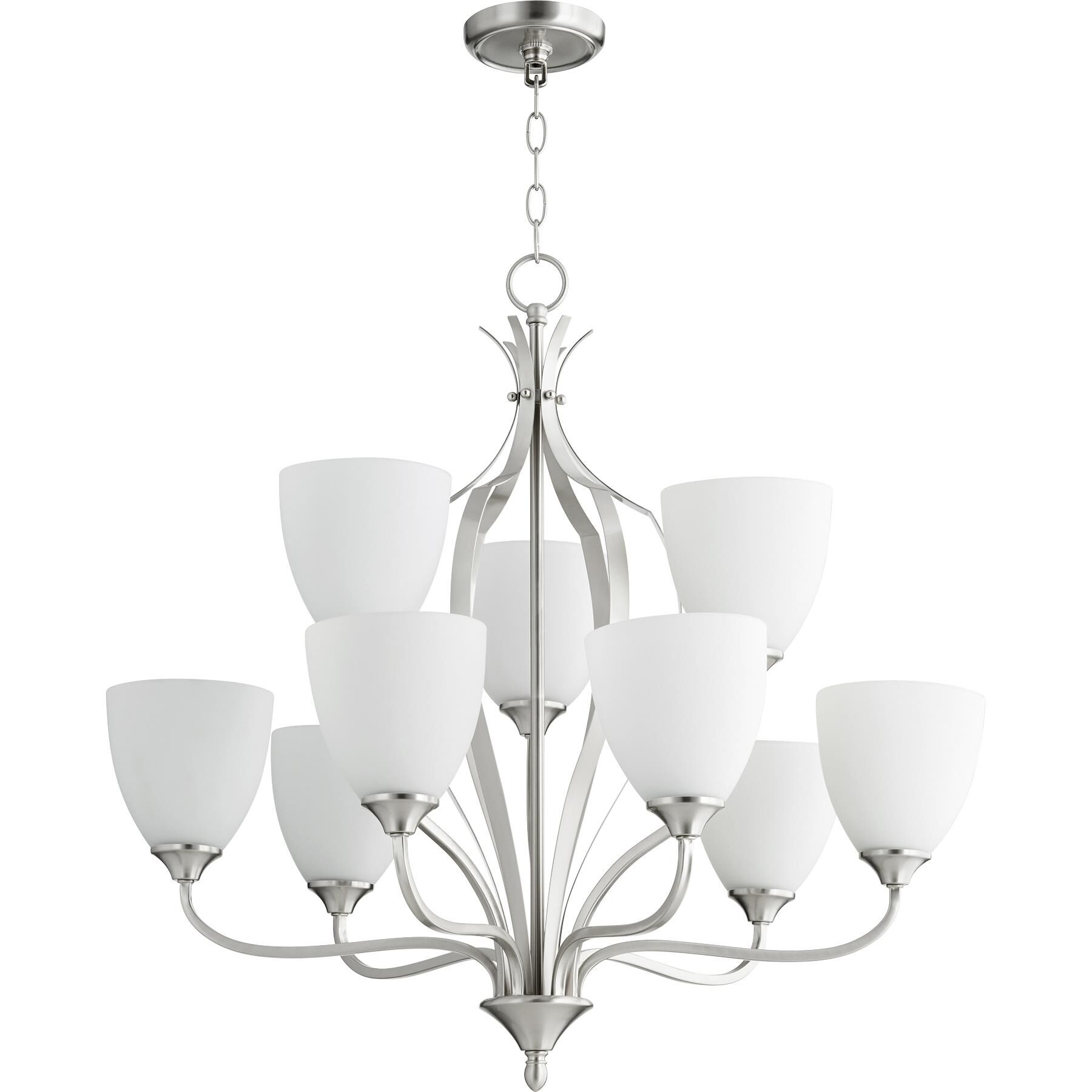 Jardin 30 Inch 9 Light Chandelier by Quorum International