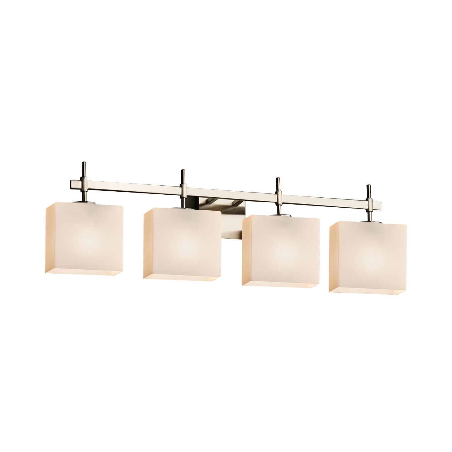 Fusion 32 Inch 4 Light Bath Vanity Light by Justice Design Group