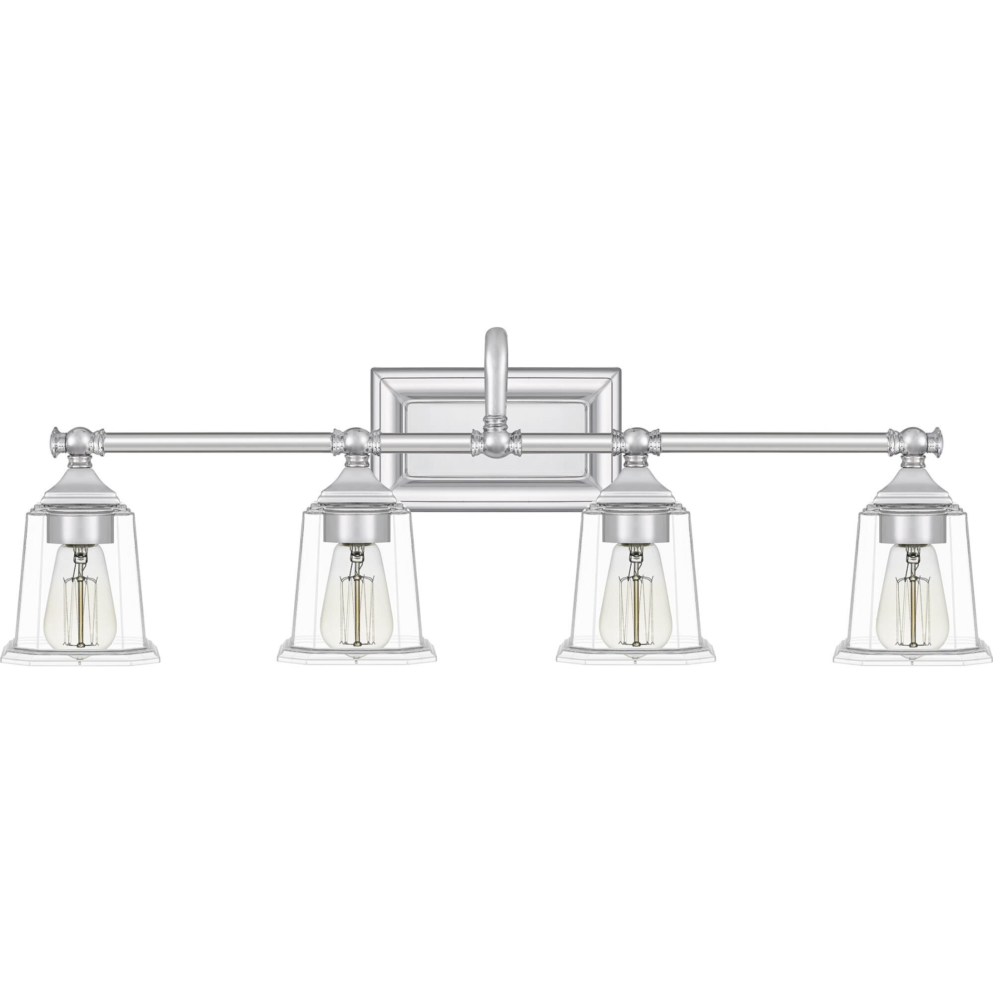 30 Inch 4 Light Bath Vanity Light by Quoizel