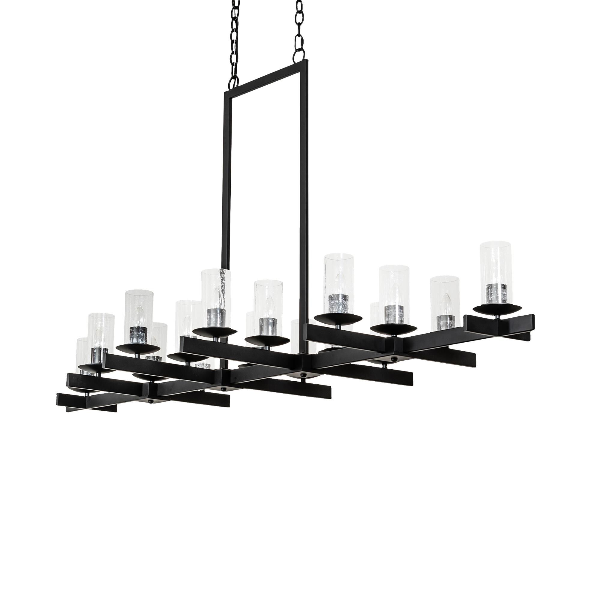 Dante 72 Inch 16 Light Linear Suspension Light by Meyda Lighting