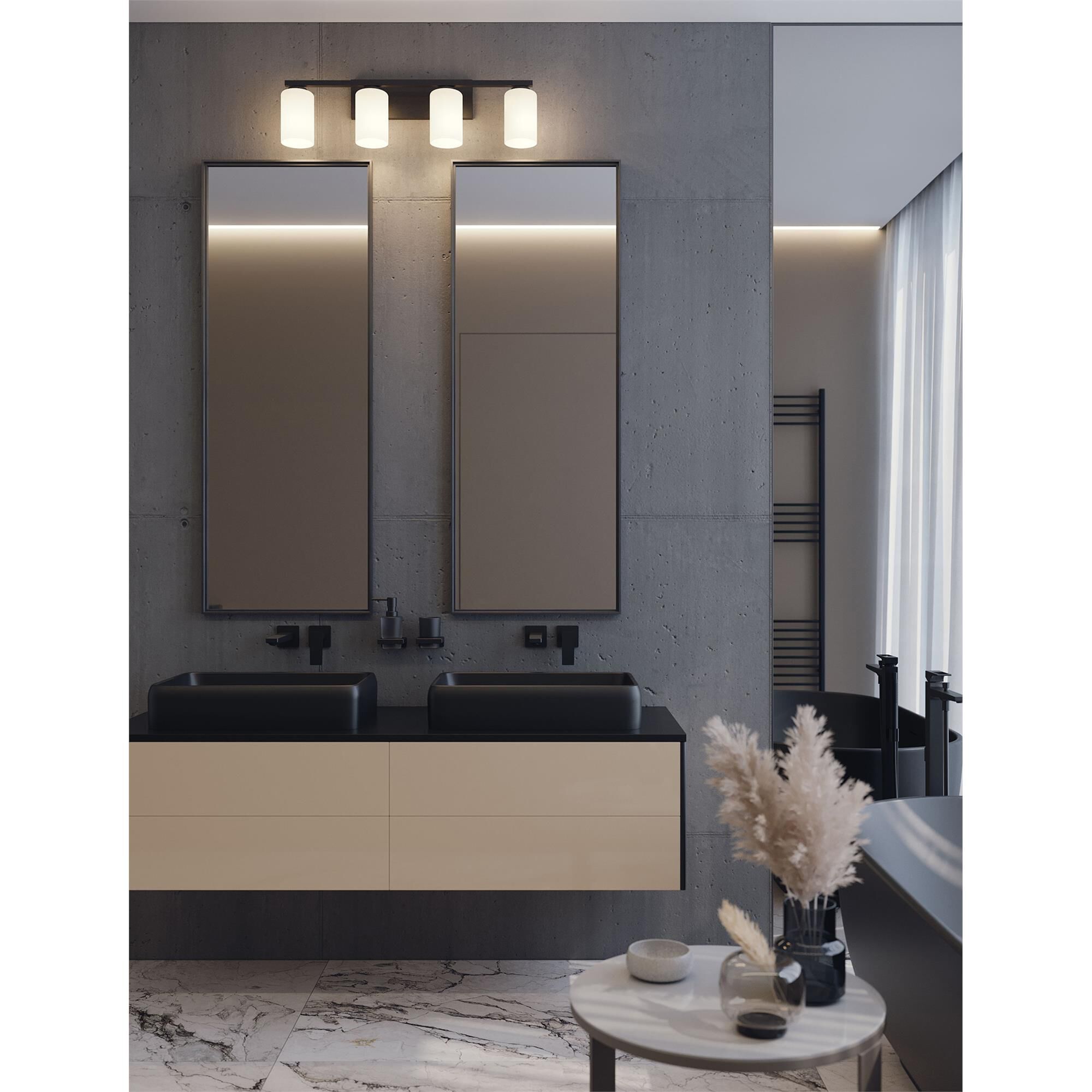 Shown in Black finish