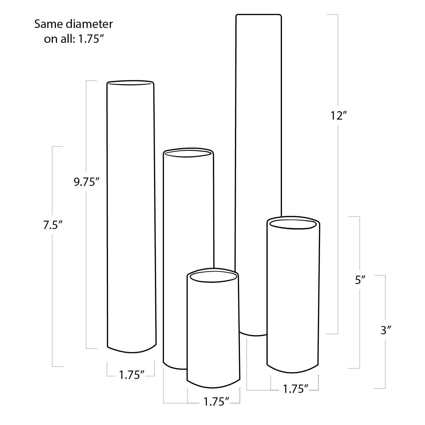 Hammered Bud 12 Inch Vase-Urn by Regina Andrew