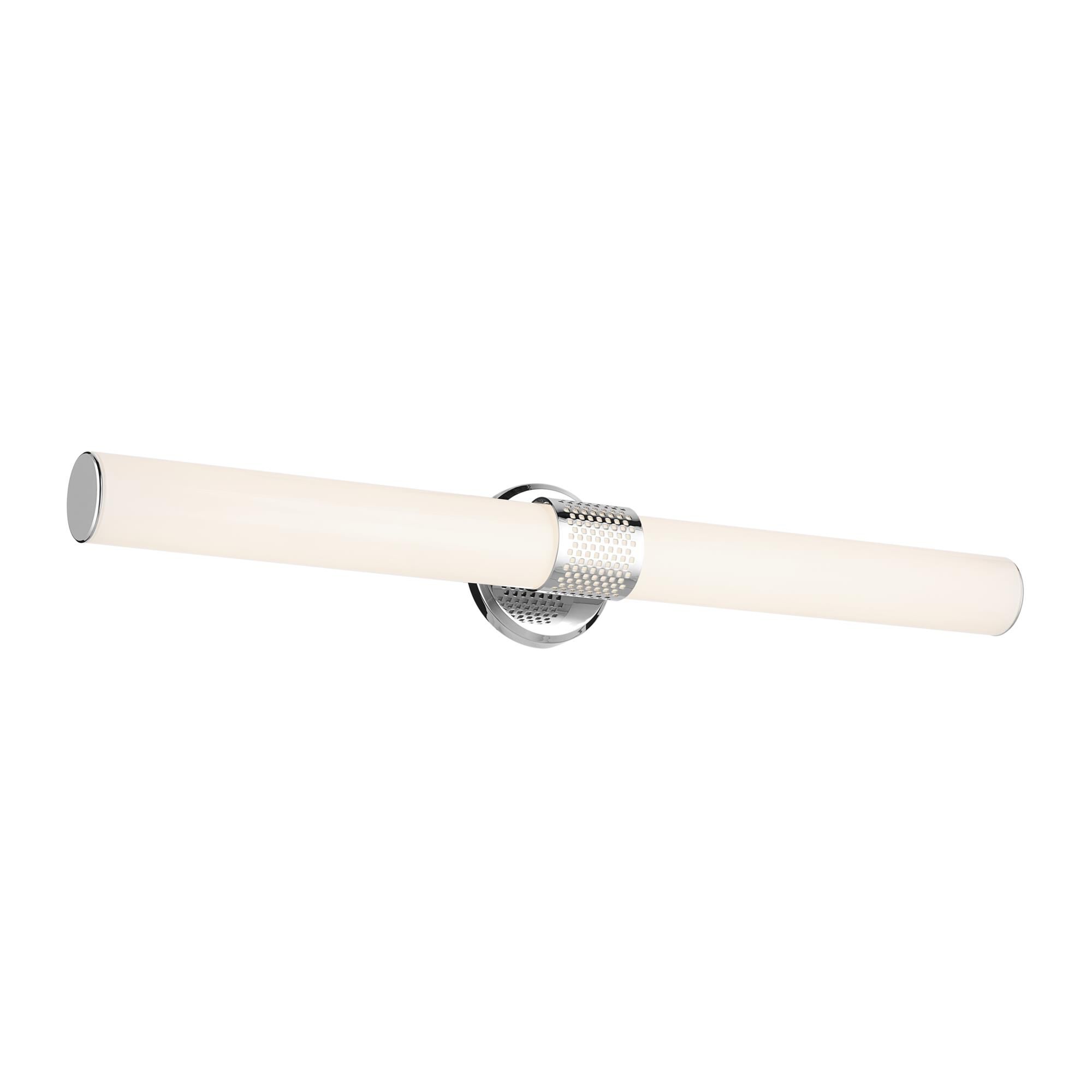 Shown in Chrome finish and Clear with Painted White Inside glass